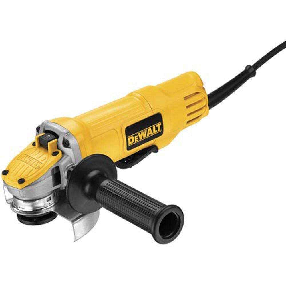 DWE4120N 9 Amp Corded 4.5 in. Paddle Switch Small Angle Grinder without Lock-On