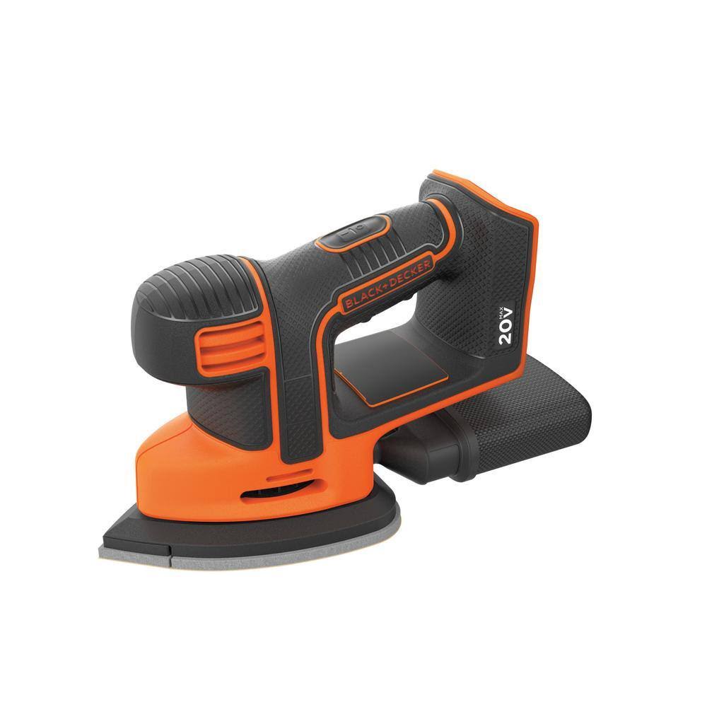 BDCMS20B 20V MAX Cordless 4 in. Mouse Sander (Tool Only)