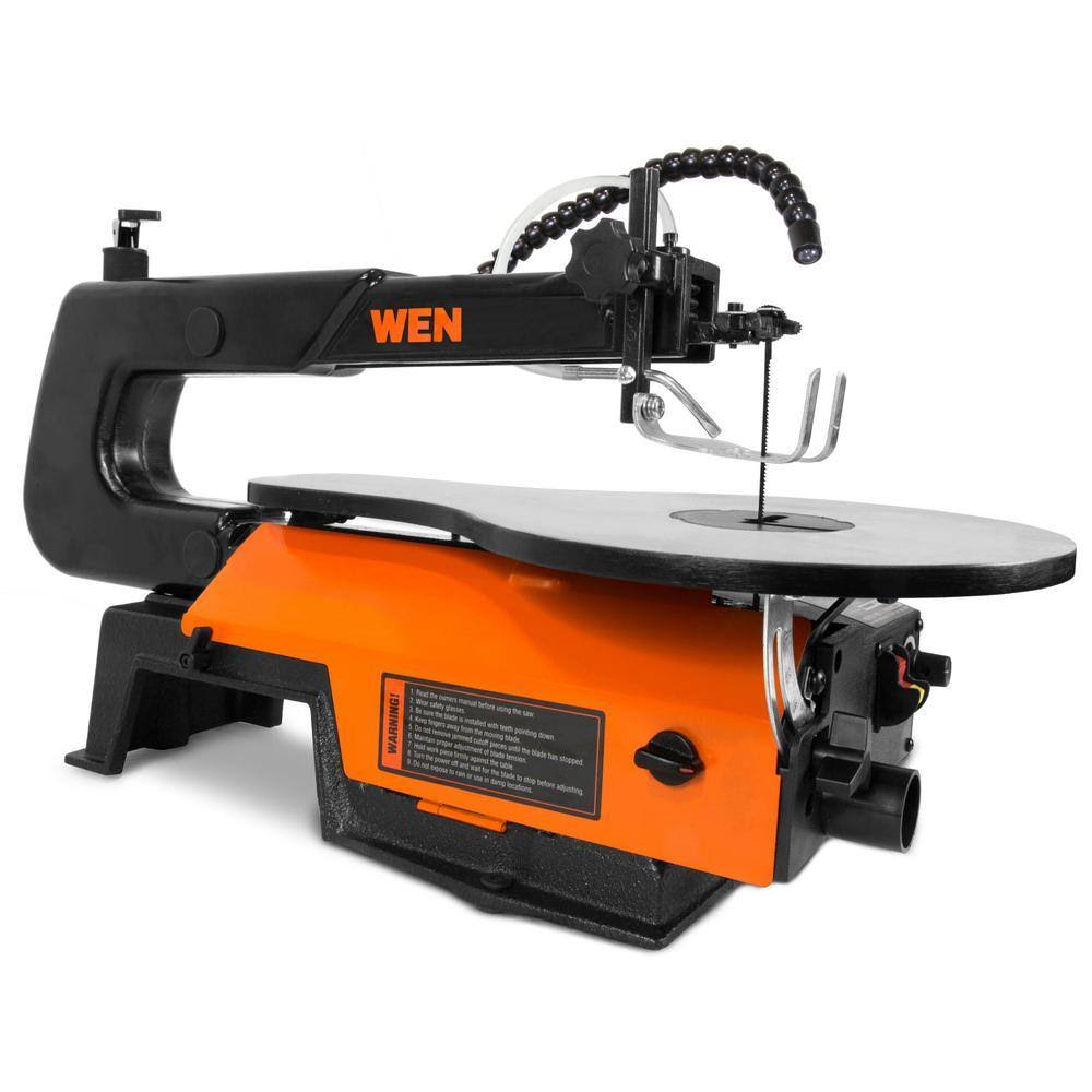 3923 16 in. Variable Speed Scroll Saw with Easy-Access Blade Changes and Work Light