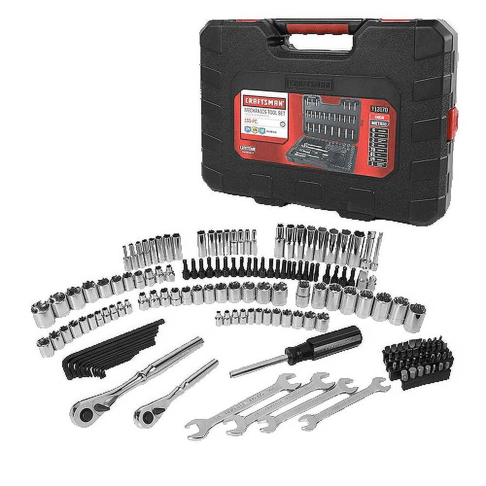 165 pc Mechanics Tool Set