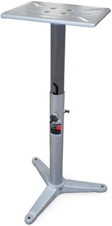 AFF Adjustable Bench Grinder/Vise Pedestal Stand, 28 -36  Adjustable Height, 31500