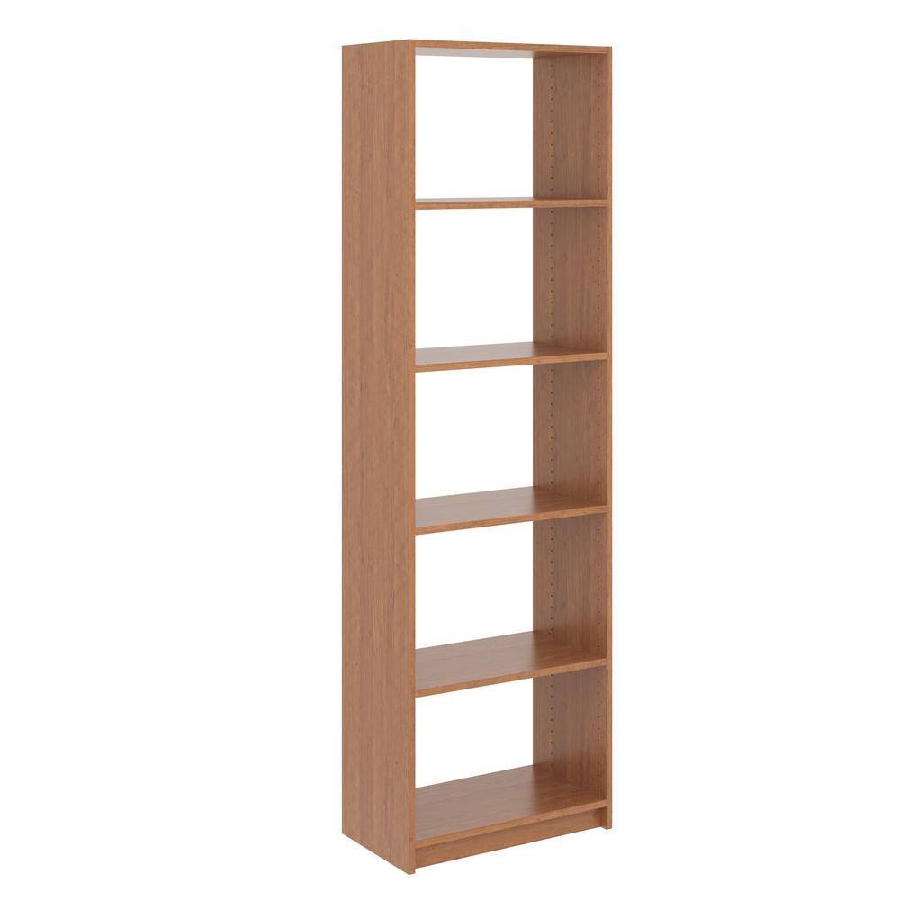 SNT3-BC 14 in. W D x 25.375 in. W x 84 in. H Amber Shelving Tower Wood Closet System