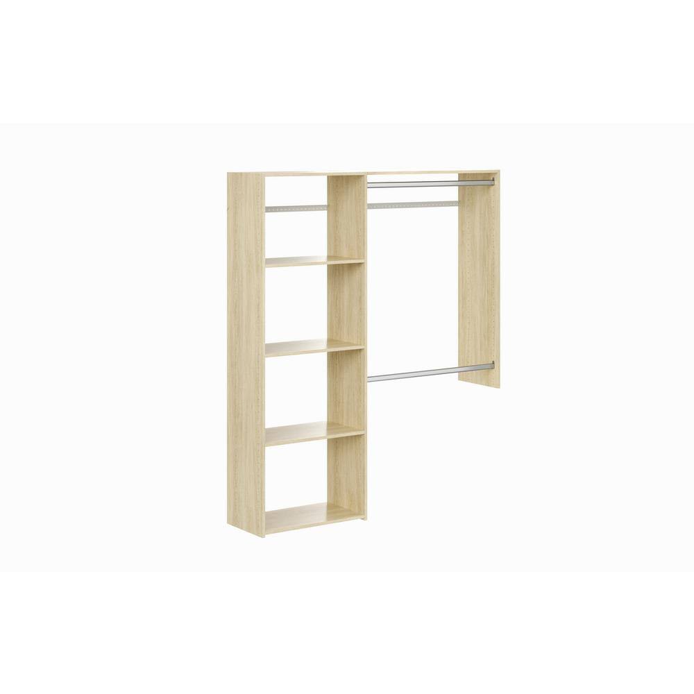 HG18 36 in. W   60.625 in. W Harvest Grain Wood Closet System