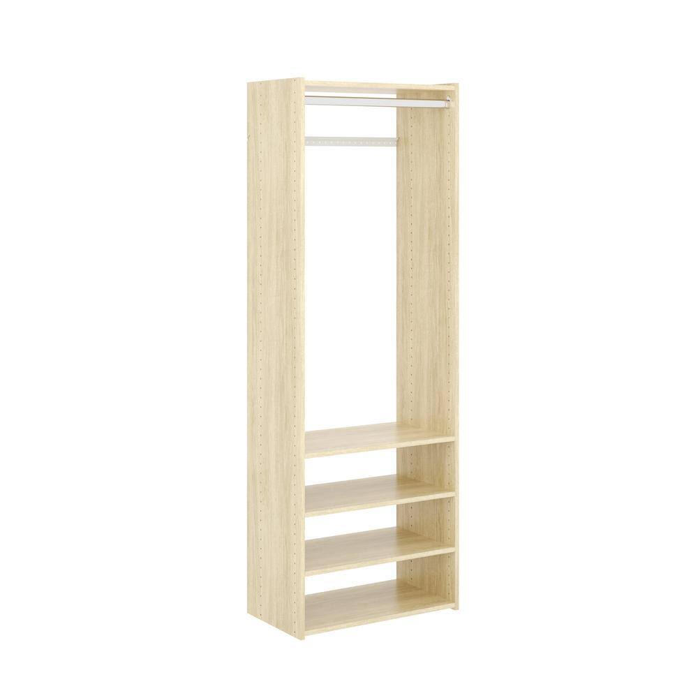 HG27 Select 25.125 in. W Harvest Grain Wood Closet System