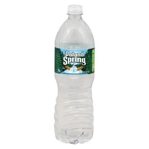 Poland Spring Water 1L- 33.8oz/15pk