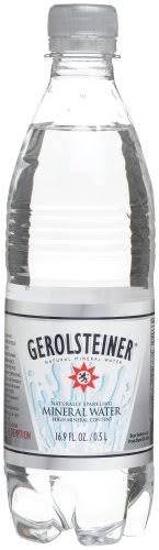 Gerolsteiner Mineral Water, 16.9-Ounce Bottles (Pack of 24)
