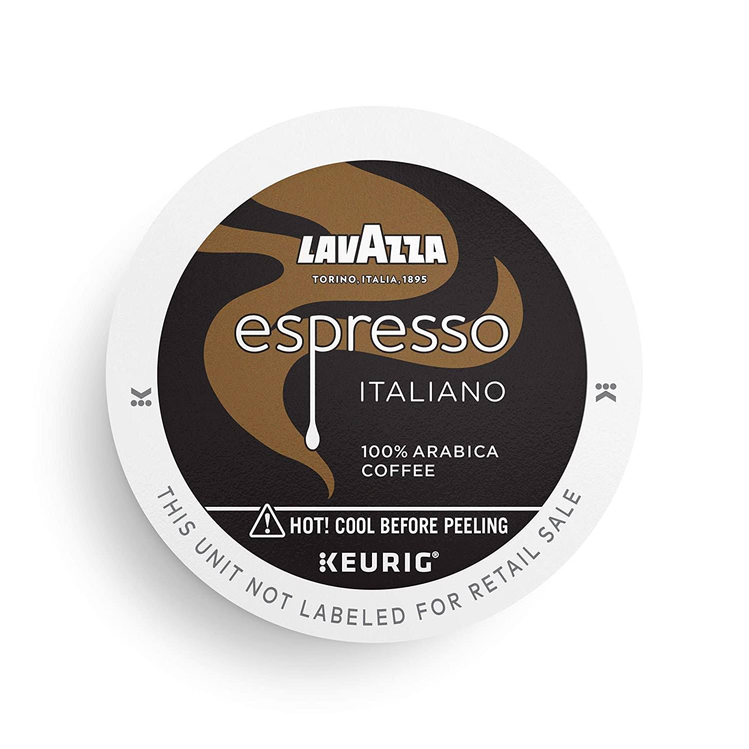 Lavazza Espresso Italiano Single-Serve Coffee K-Cups for Keurig Brewer, Medium Roast, Espresso Italiano ,100% Arabica, Value Pack, 10 Count (Pack of 6)