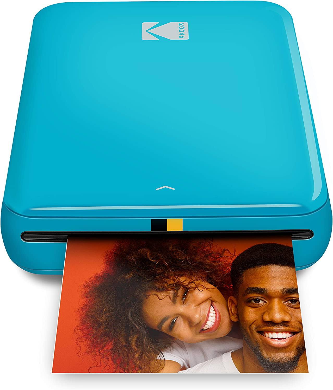 Kodak Step Wireless Photo Printer (Blue) Compatible with iOS   Android Devices