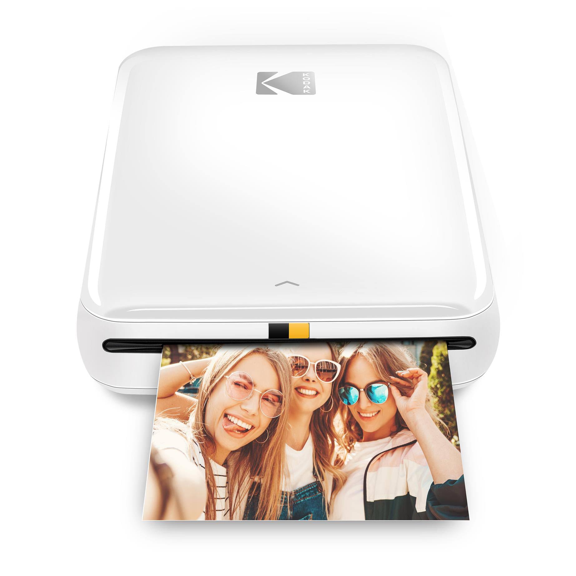 Kodak Step Wireless Mobile Photo Printer (White) Compatible w/iOS   Android, NFC   Bluetooth Devices