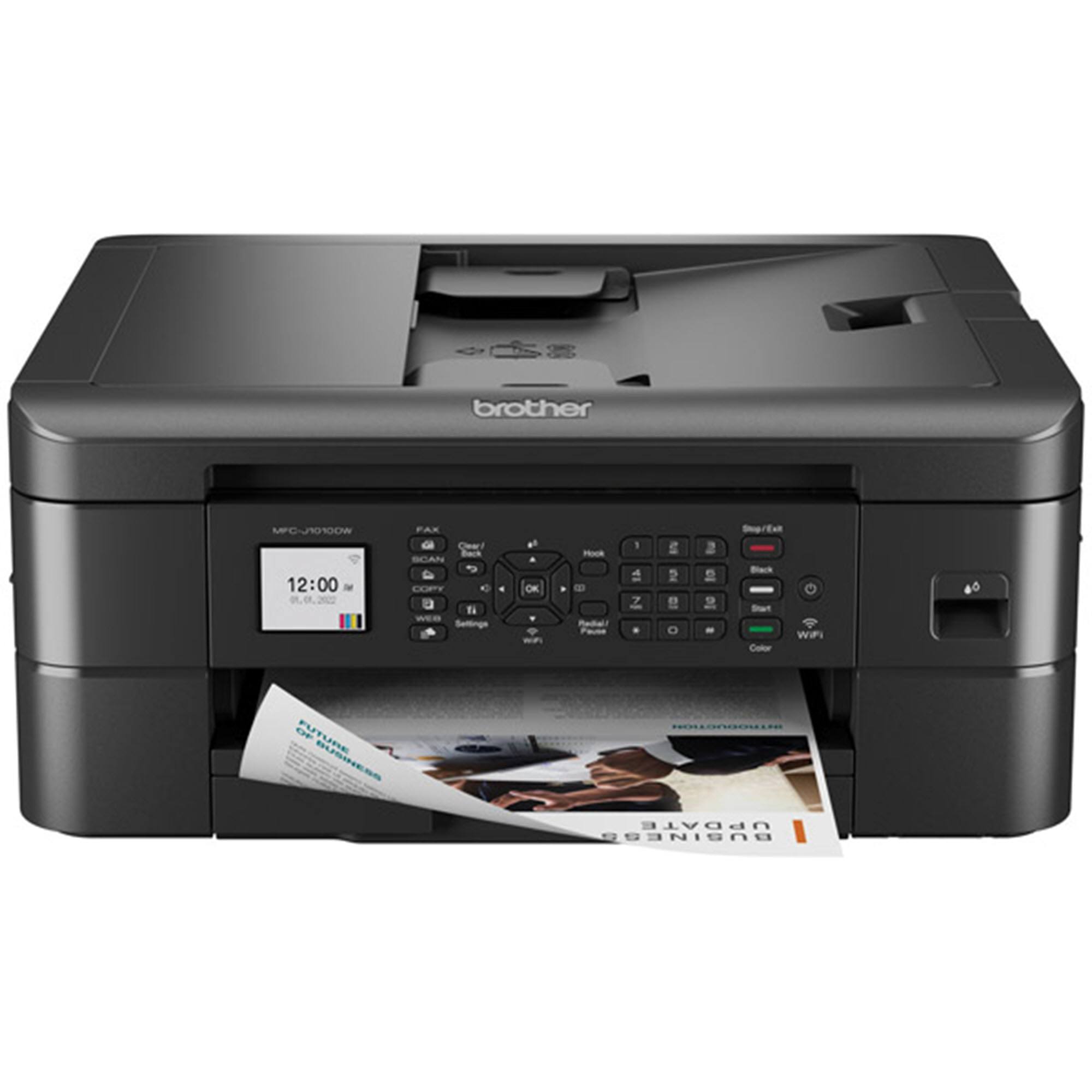 MFC-J1010DW Wireless Color Inkjet All-in-One Printer with Mobile Device and Duplex Printing