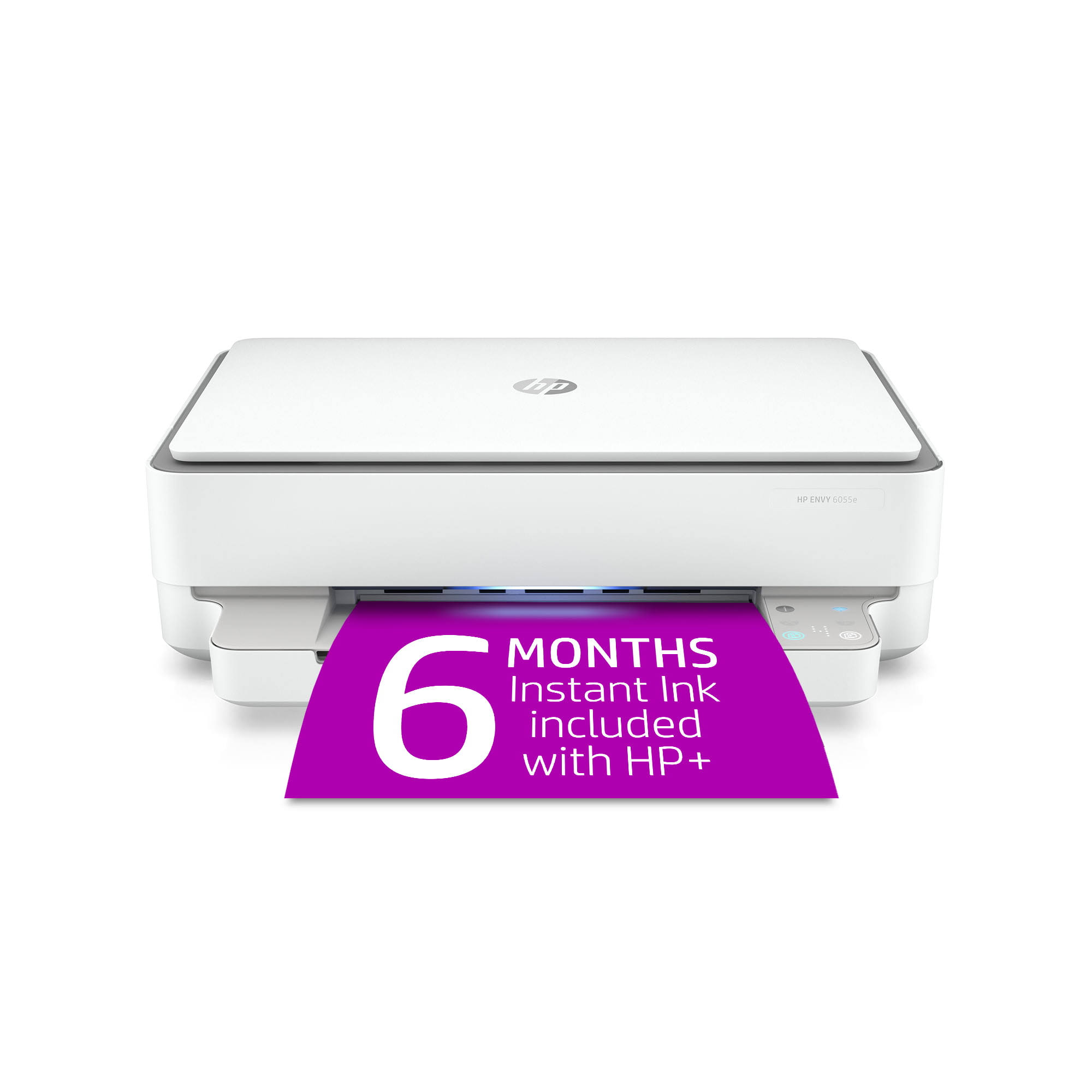 ENVY 6055e All-in-One Wireless Color Inkjet Printer    6 months free Instant Ink with +