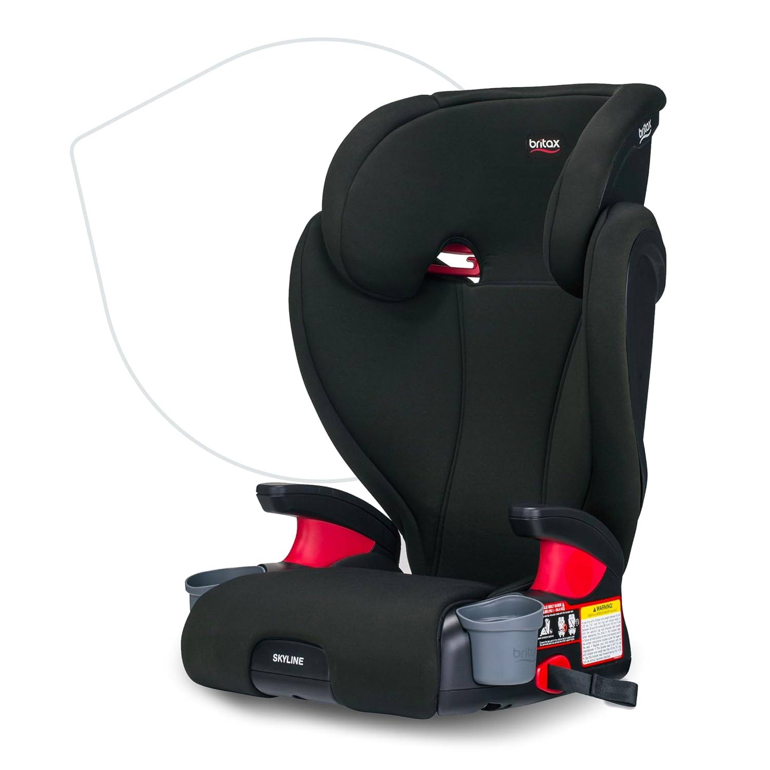 Skyline 2-Stage Belt-Positioning Booster Car Seat, Dusk   Highback and Backless Seat
