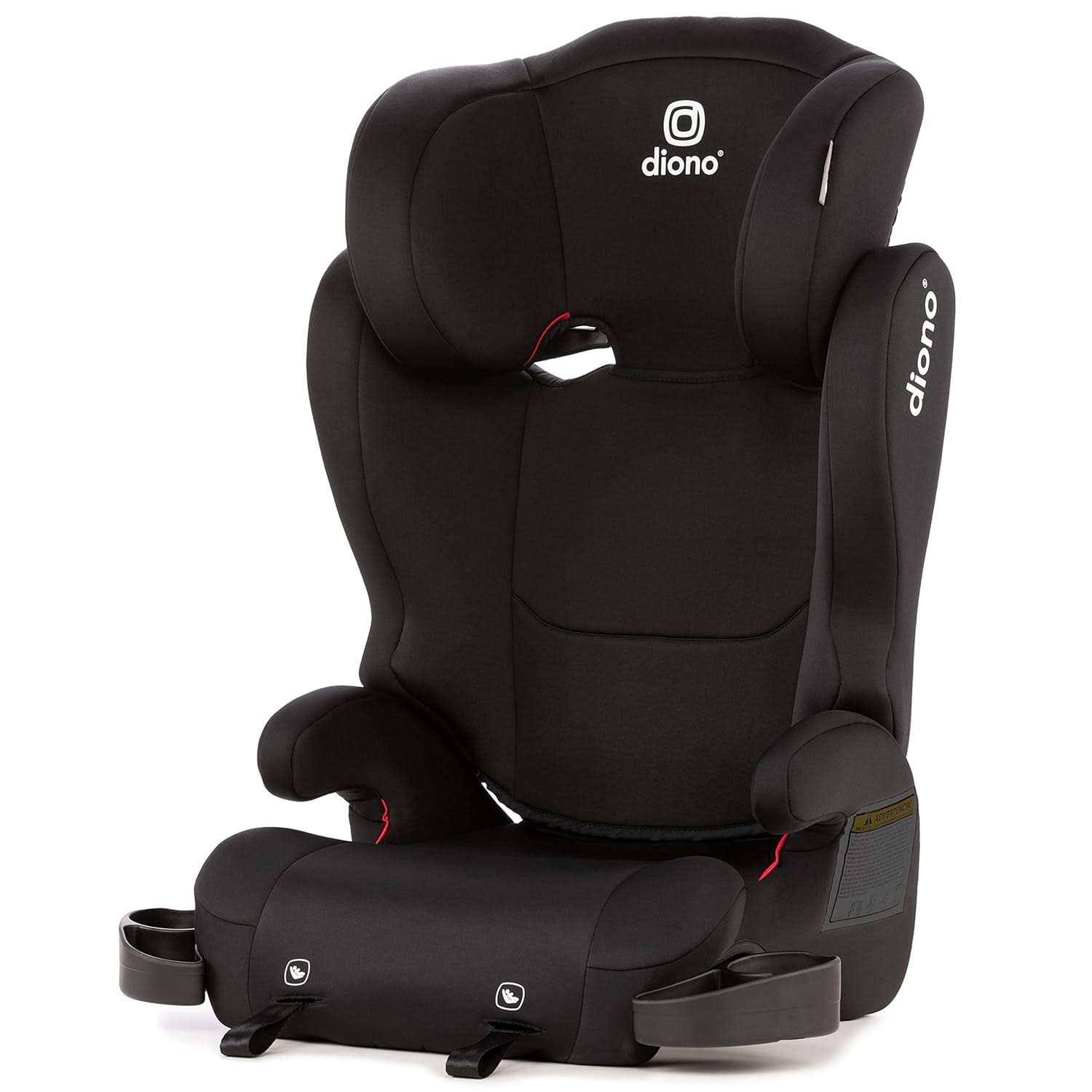 Cambria 2 XL, Dual Latch Connectors, 2-in-1 Belt Positioning Booster Seat, High-Back to Backless Booster, Space and Room to Grow, 7 Headrest Positions, 8 Years 1 Booster Seat, Black