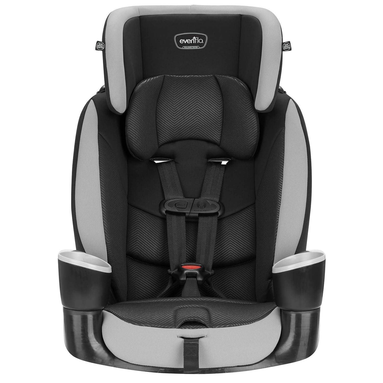 Maestro Sport Harness Highback Booster Car Seat, 22 to 110 Lbs., Granite Gray, Polyester