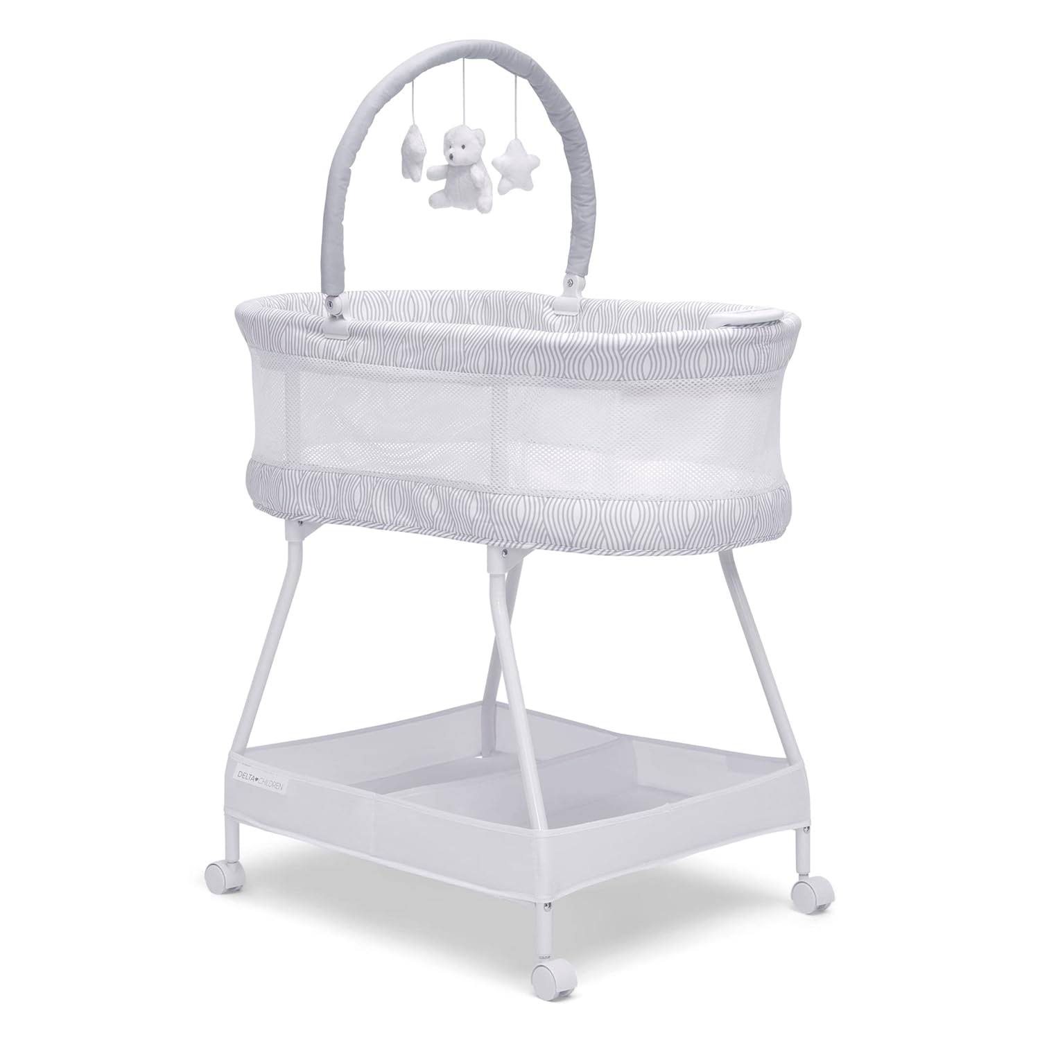 Curve Bassinet, White/Grey