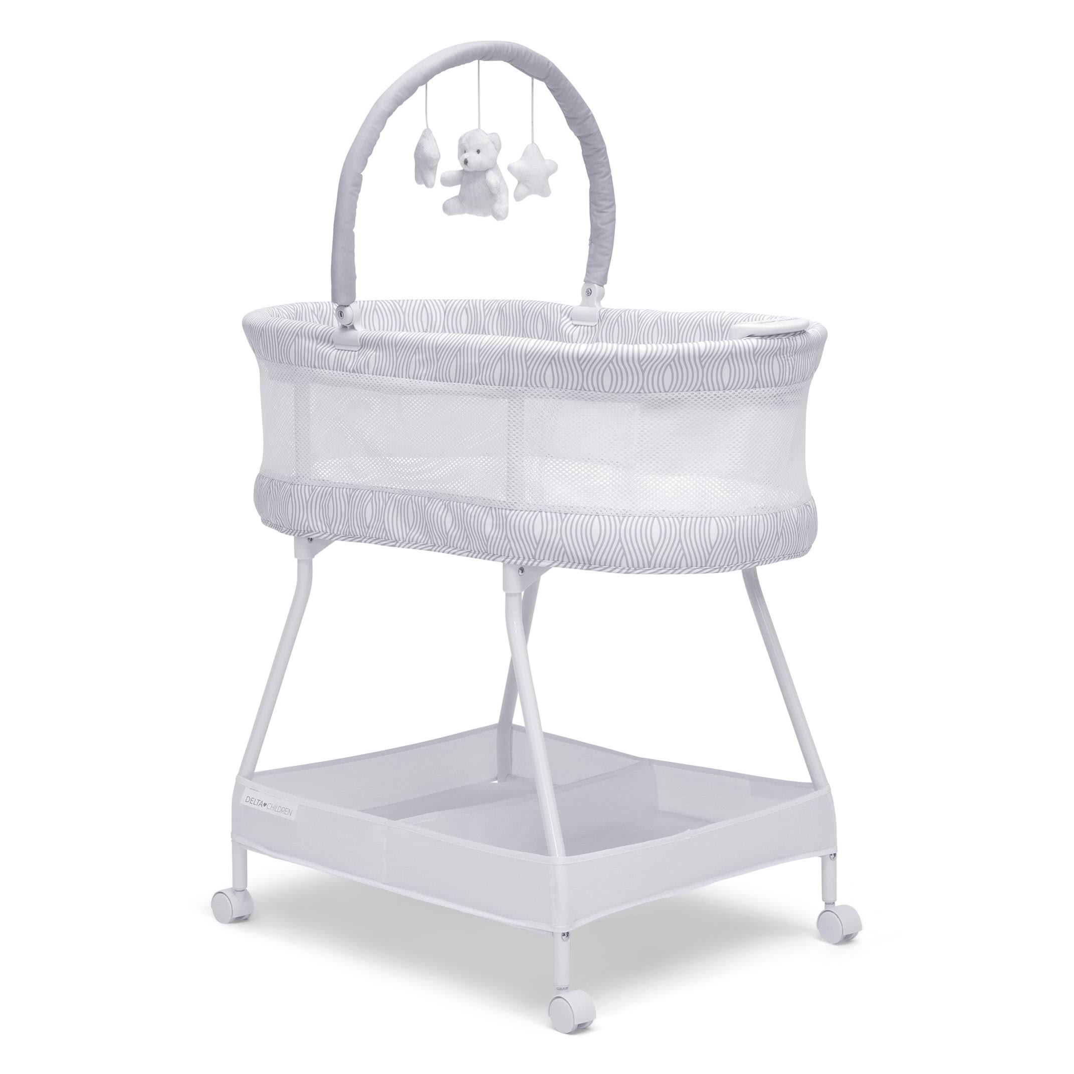 Curve Bassinet, White/Grey
