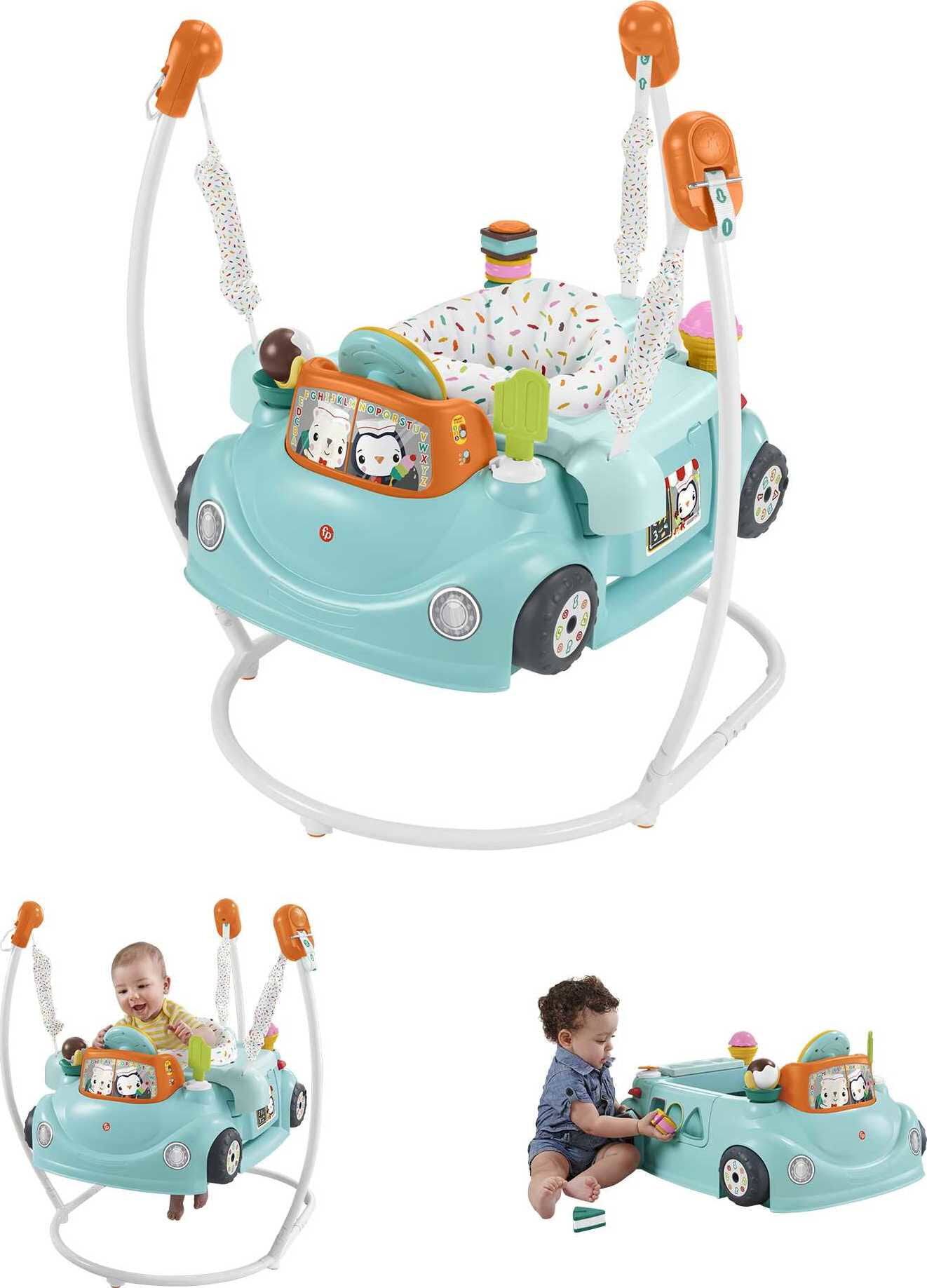 2-in-1 Sweet Ride Jumperoo Activity Center   Learning Toy for Infant and Toddler