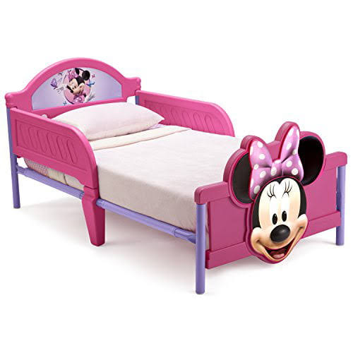 3D-Footboard Toddler Bed,  Minnie Mouse