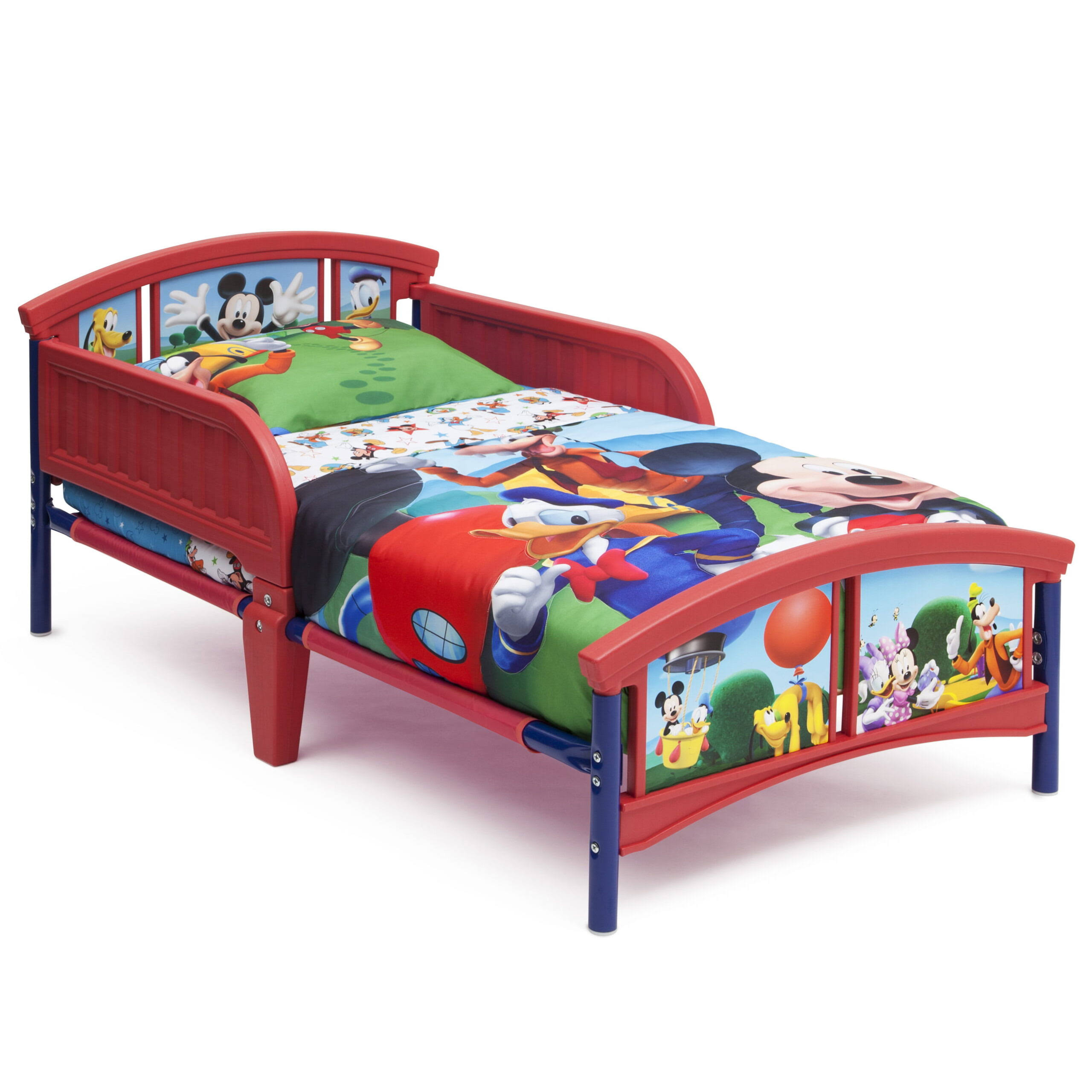 Mickey Mouse Plastic Toddler Bed, Multiple Forms