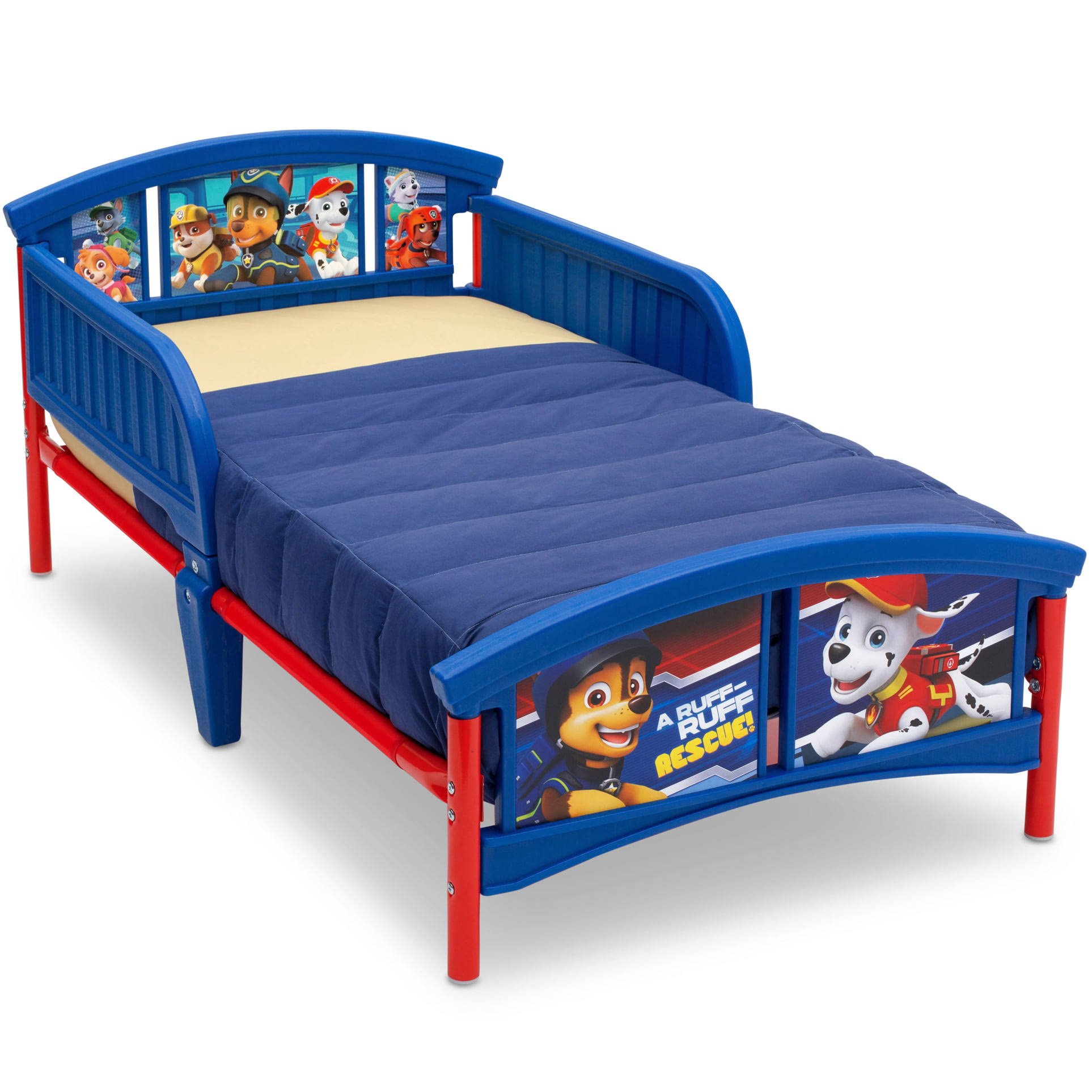 Nick Jr. PAW Patrol Plastic Toddler Bed, Blue