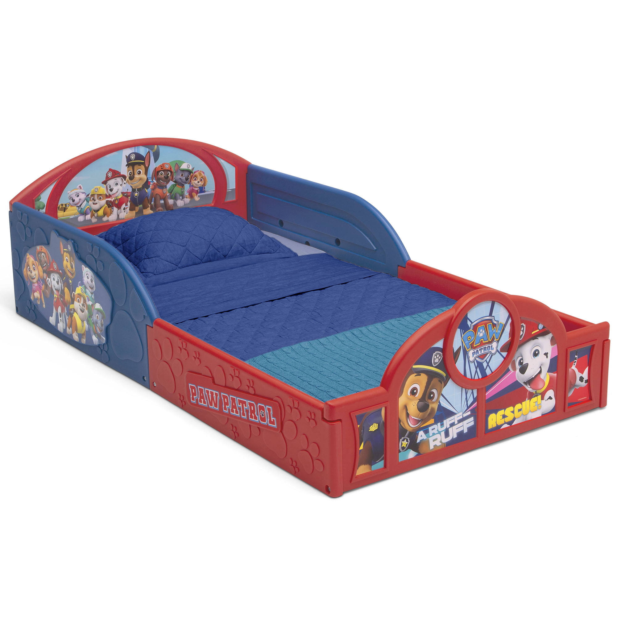 Nick Jr. PAW Patrol Plastic Sleep and Play Toddler Bed by