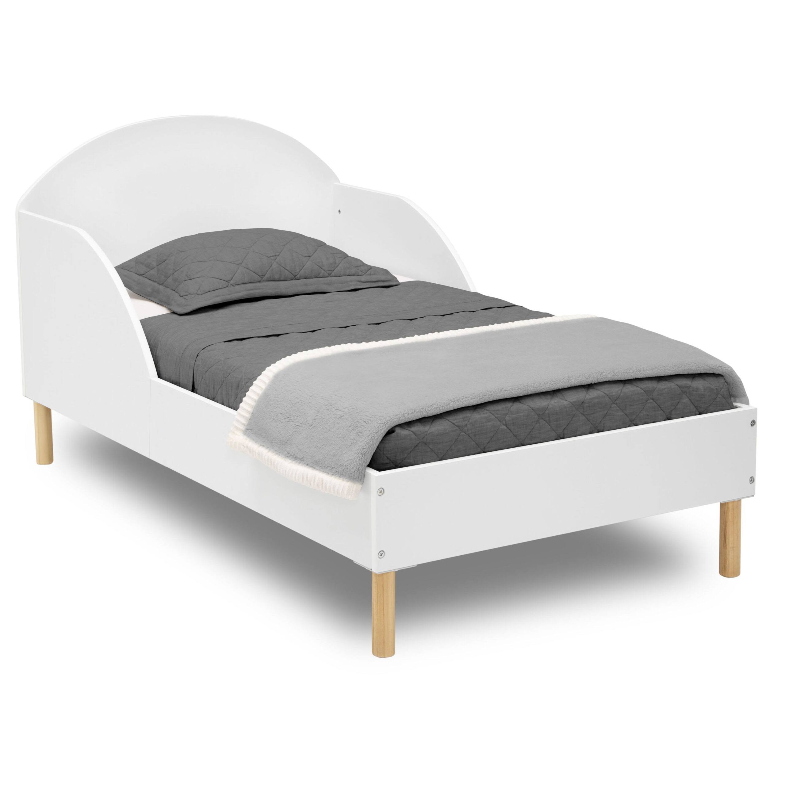Reese Wood Toddler Bed   Greenguard Gold Certified, Bianca White