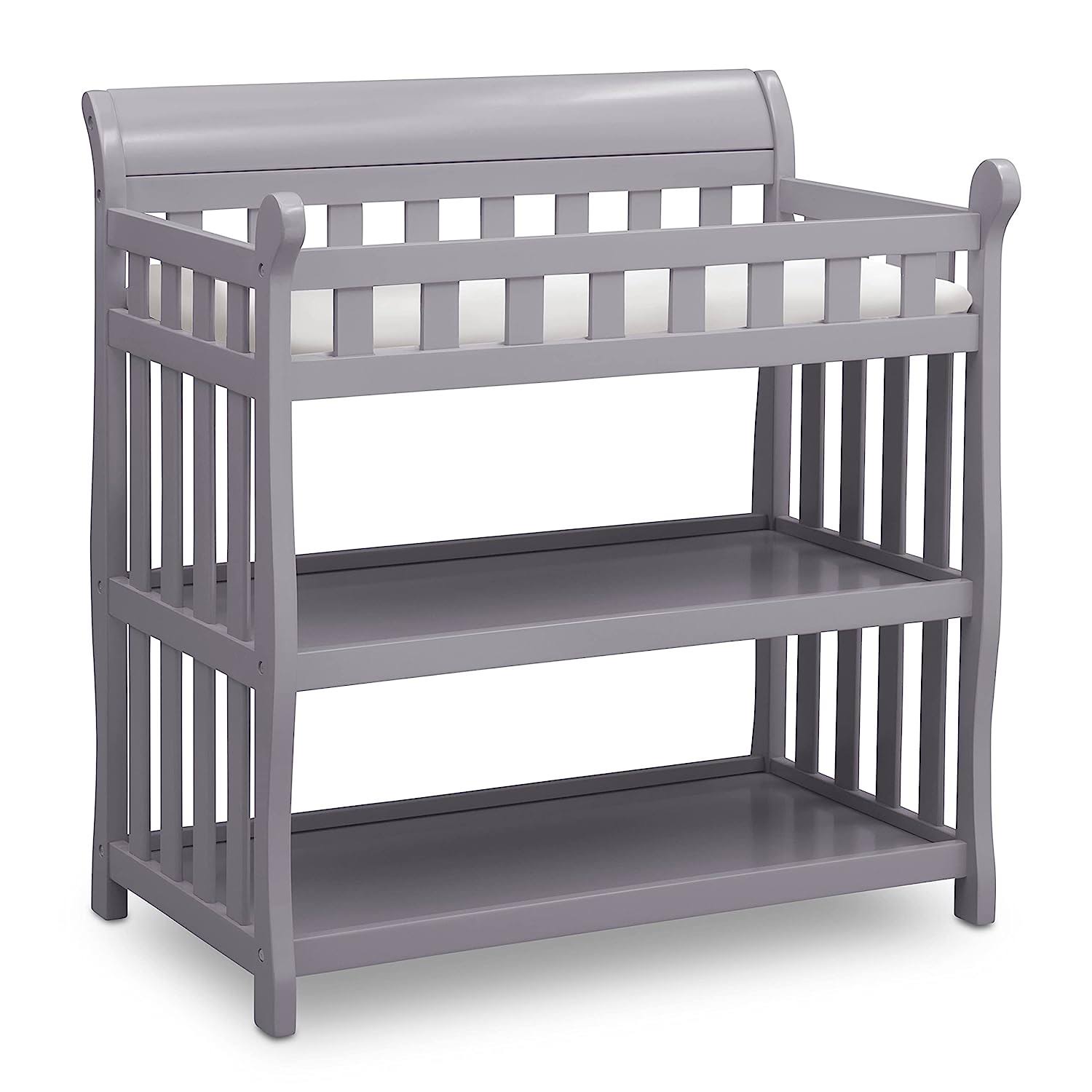 Eclipse Changing Table with Changing Pad, Grey