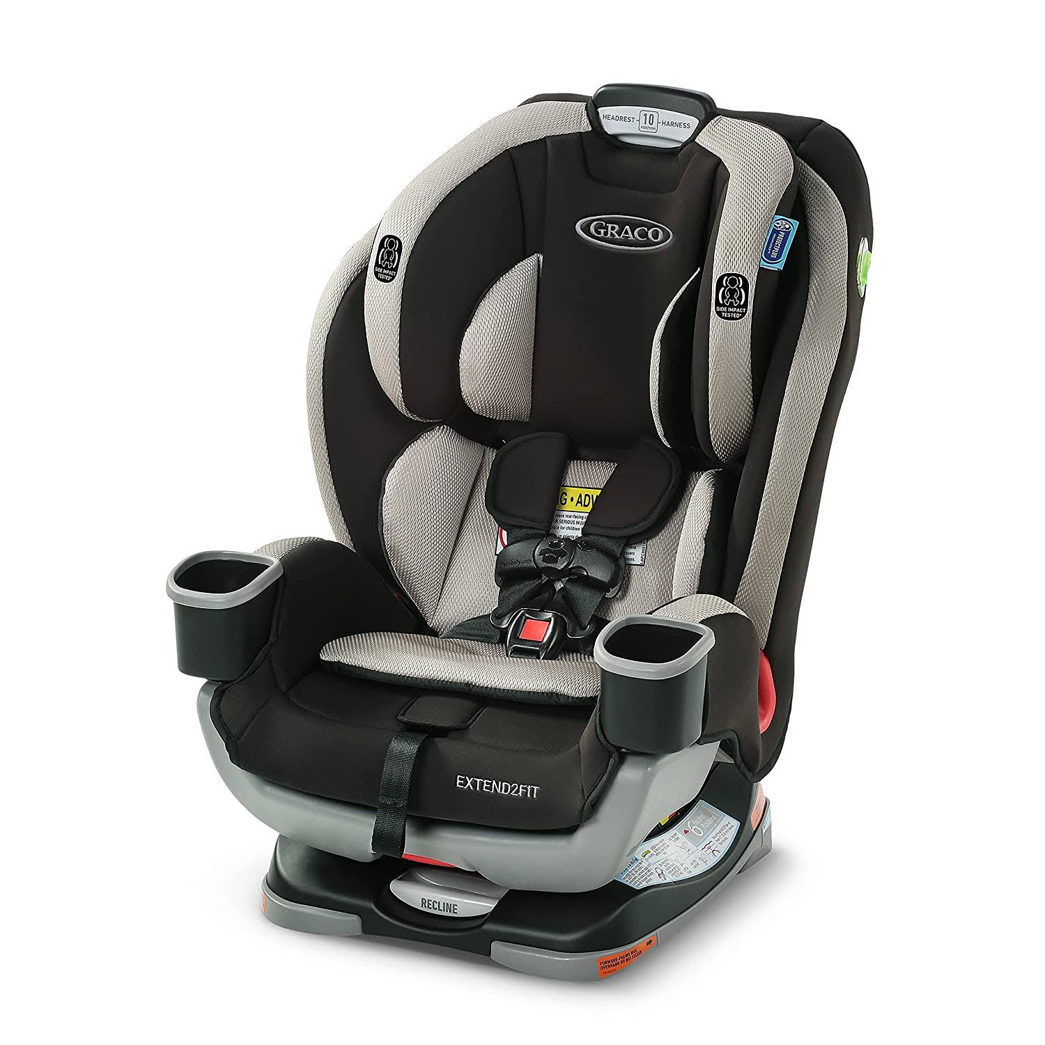 Extend2Fit 3-in-1 Car Seat, Stocklyn , 20.75x19x24.5 Inch (Pack of 1)