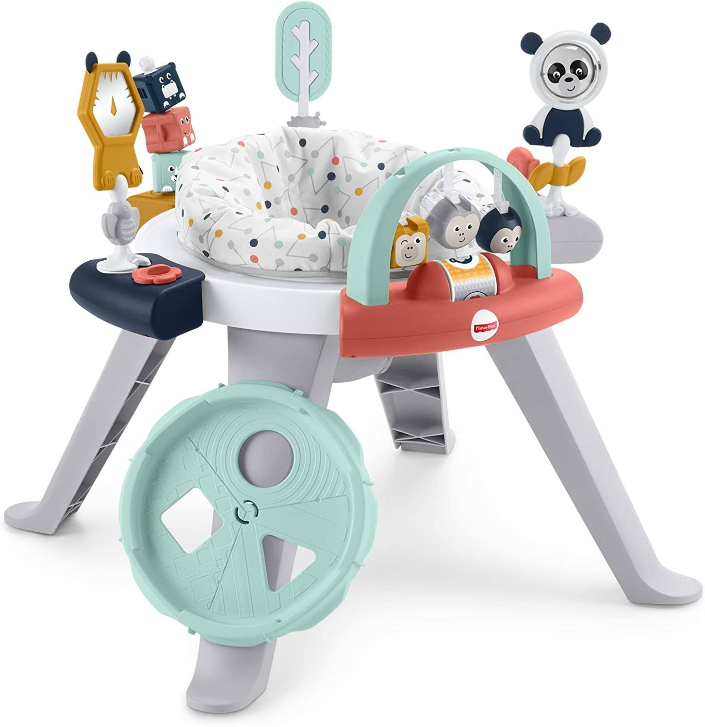 Baby To Toddler -Toy 3-In-1 Spin   Sort Activity Center And Play Table With 10+ Activities, Happy Dots