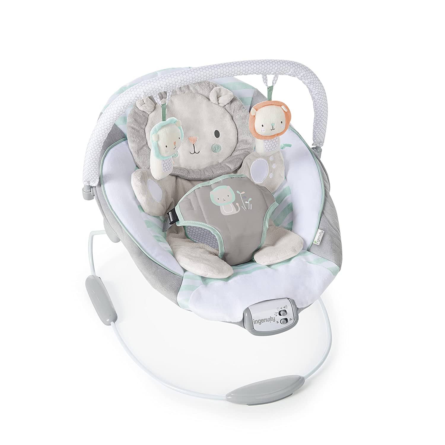 Baby Bouncer Seat with Vibration and Music   Landry The Lion