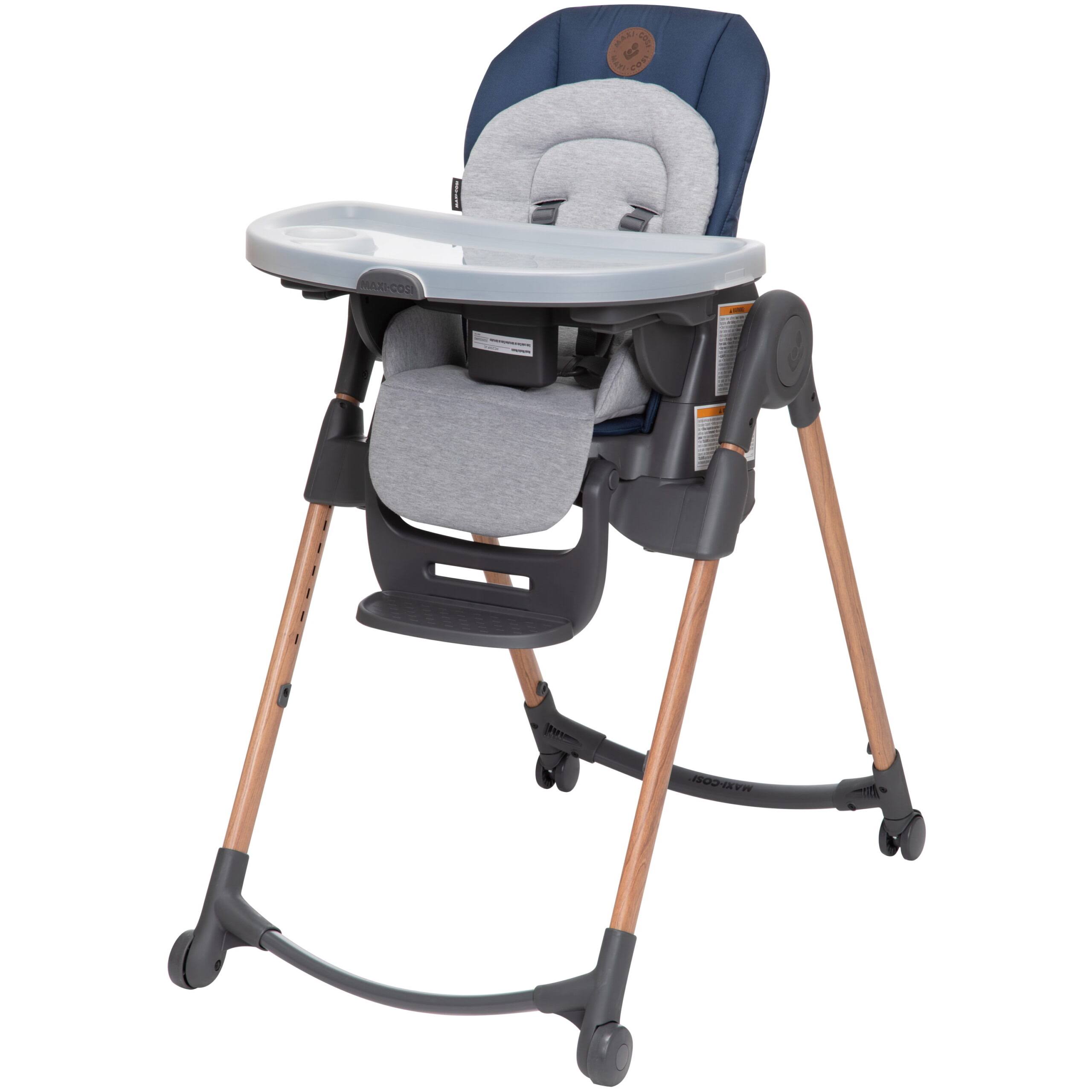 6-in-1 Minla High Chair, Essential Blue
