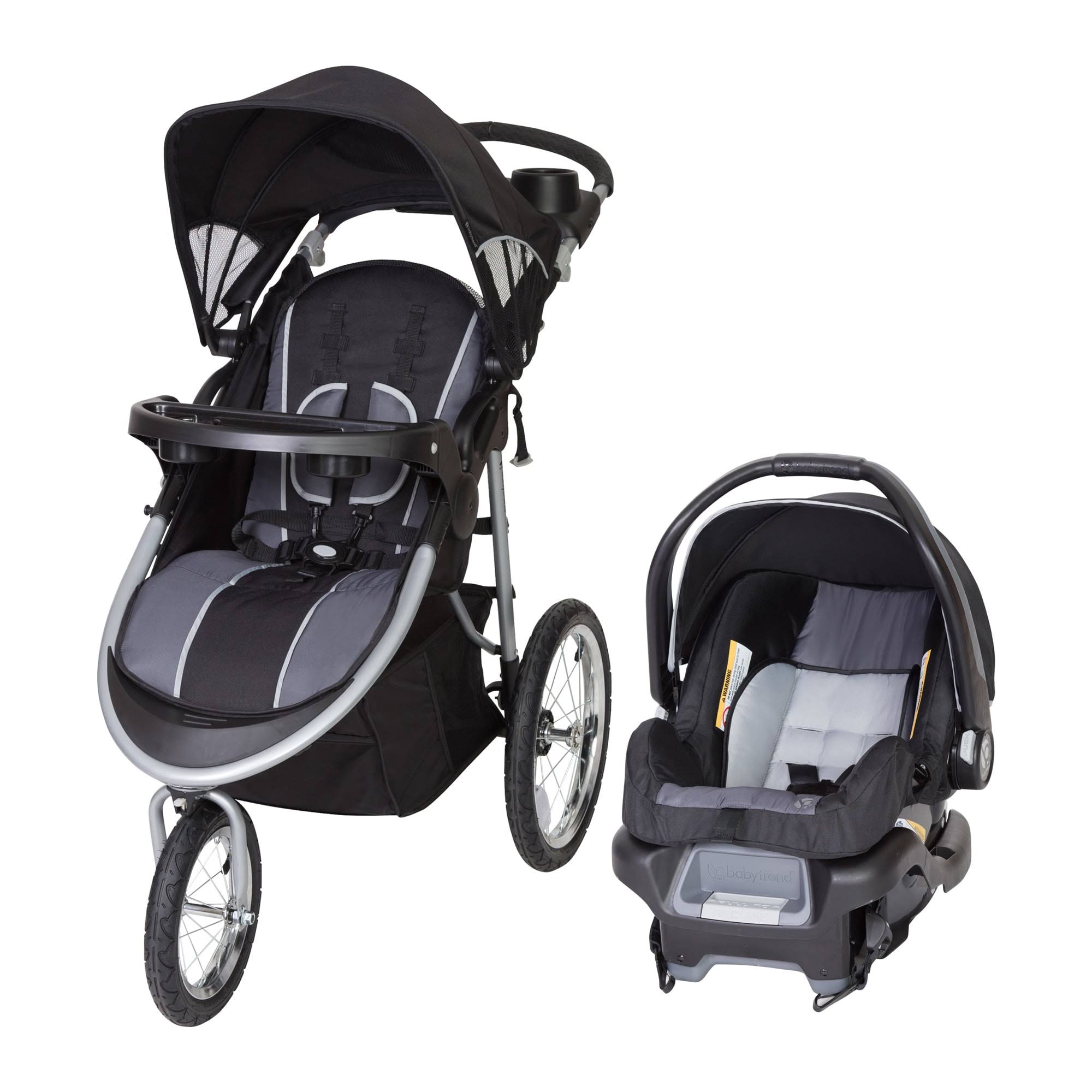Pathway Travel System Stroller, Optic Gray