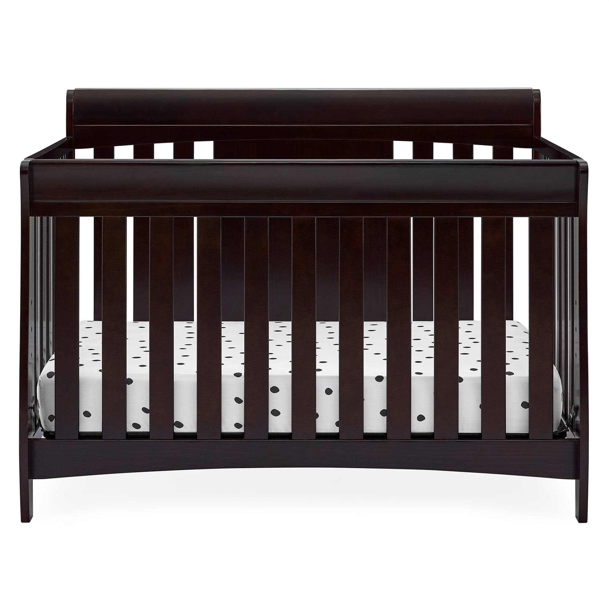 Richmond 6-in-1 Convertible Baby Crib, Dark Chocolate
