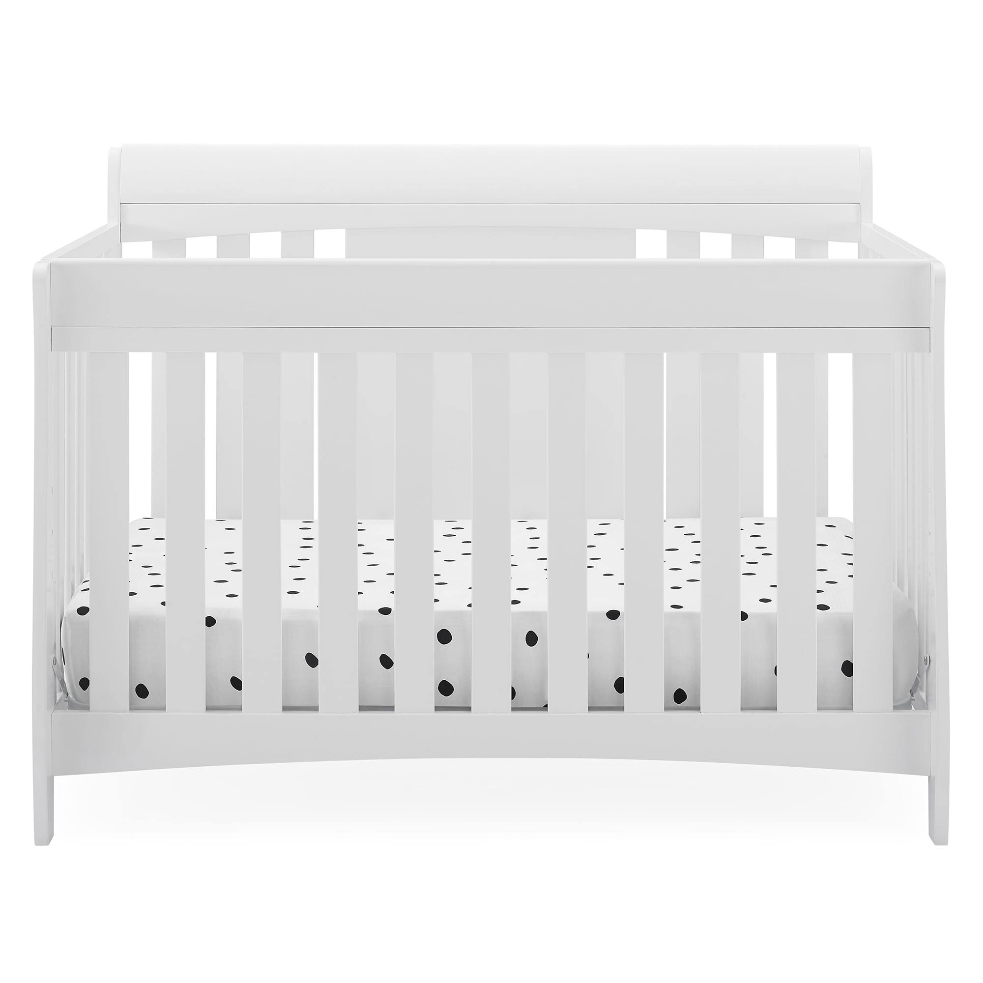 Richmond 6-in-1 Convertible Baby Crib, Bianca White