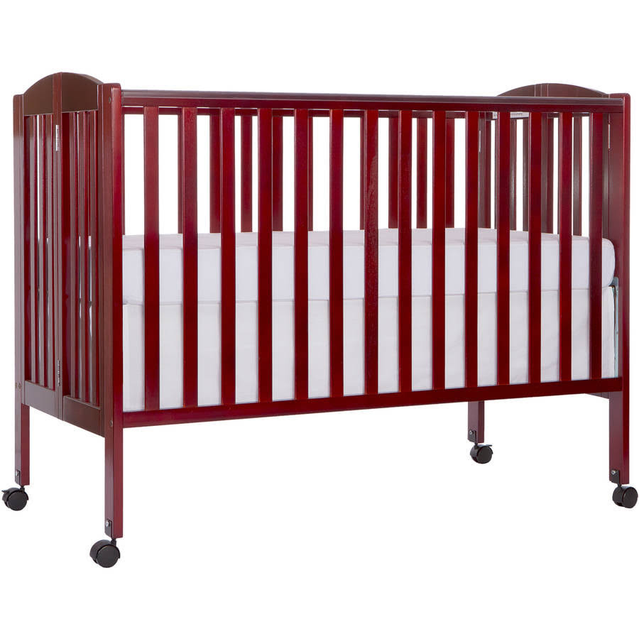 2-in-1 Folding, Full-Size Crib, Choose Your Finish