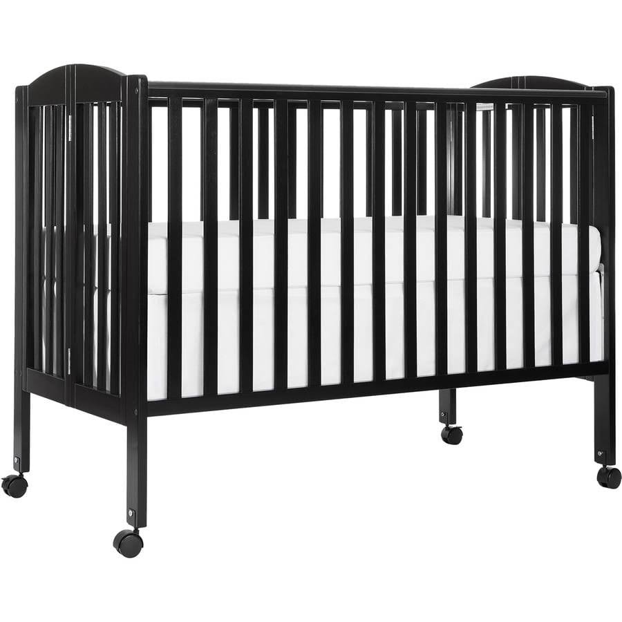 2-in-1 Folding, Full-Size Crib, Choose Your Finish