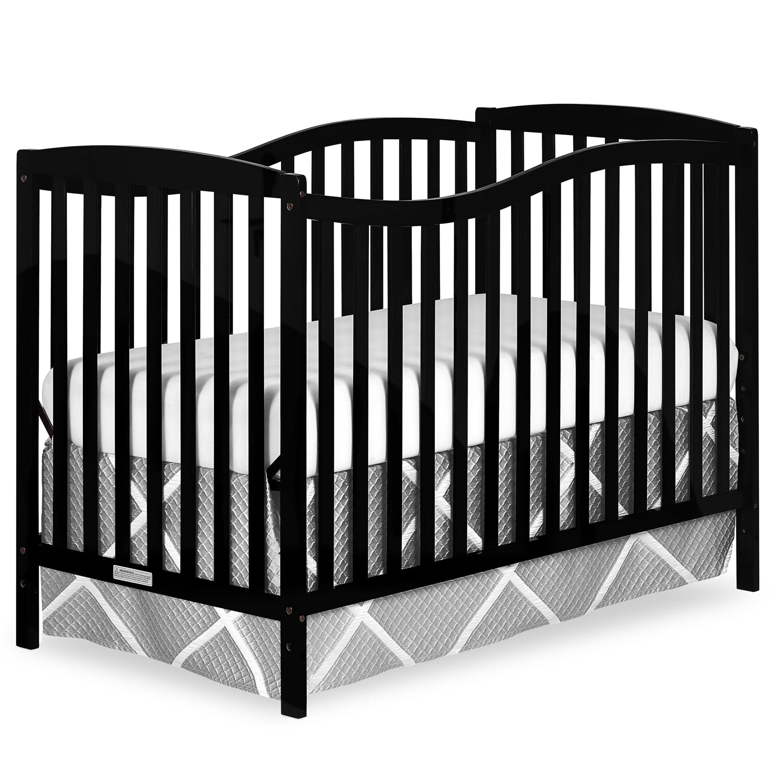 Chelsea 5-in-1 Convertible Crib, Black