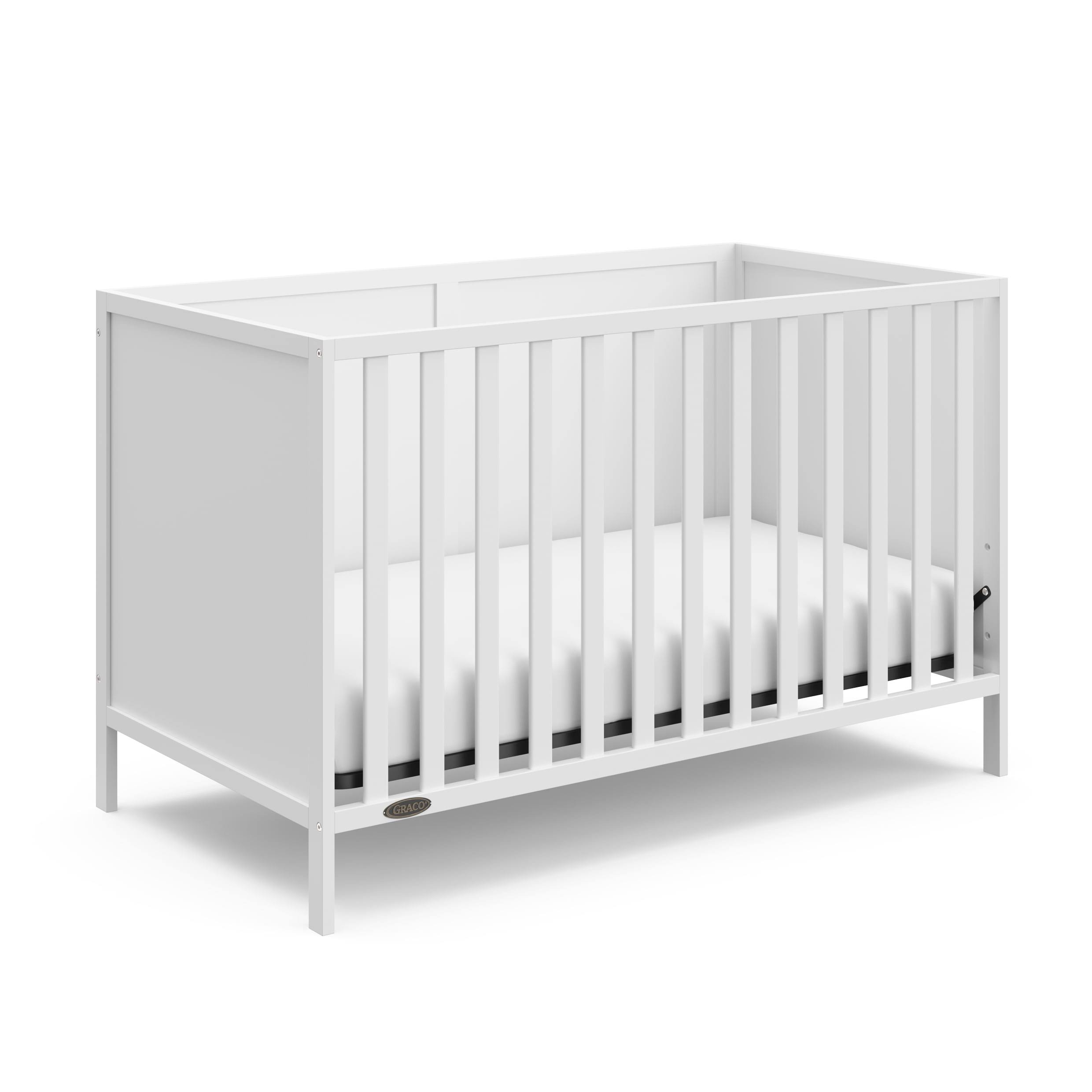 Theo 3-in-1 Convertible Baby Crib, White