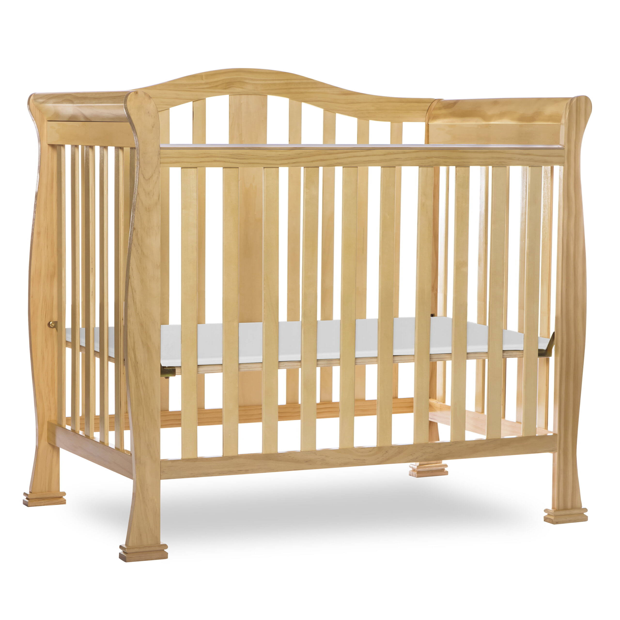 Naples 4-in-1 Convertible Mini Crib, Natural