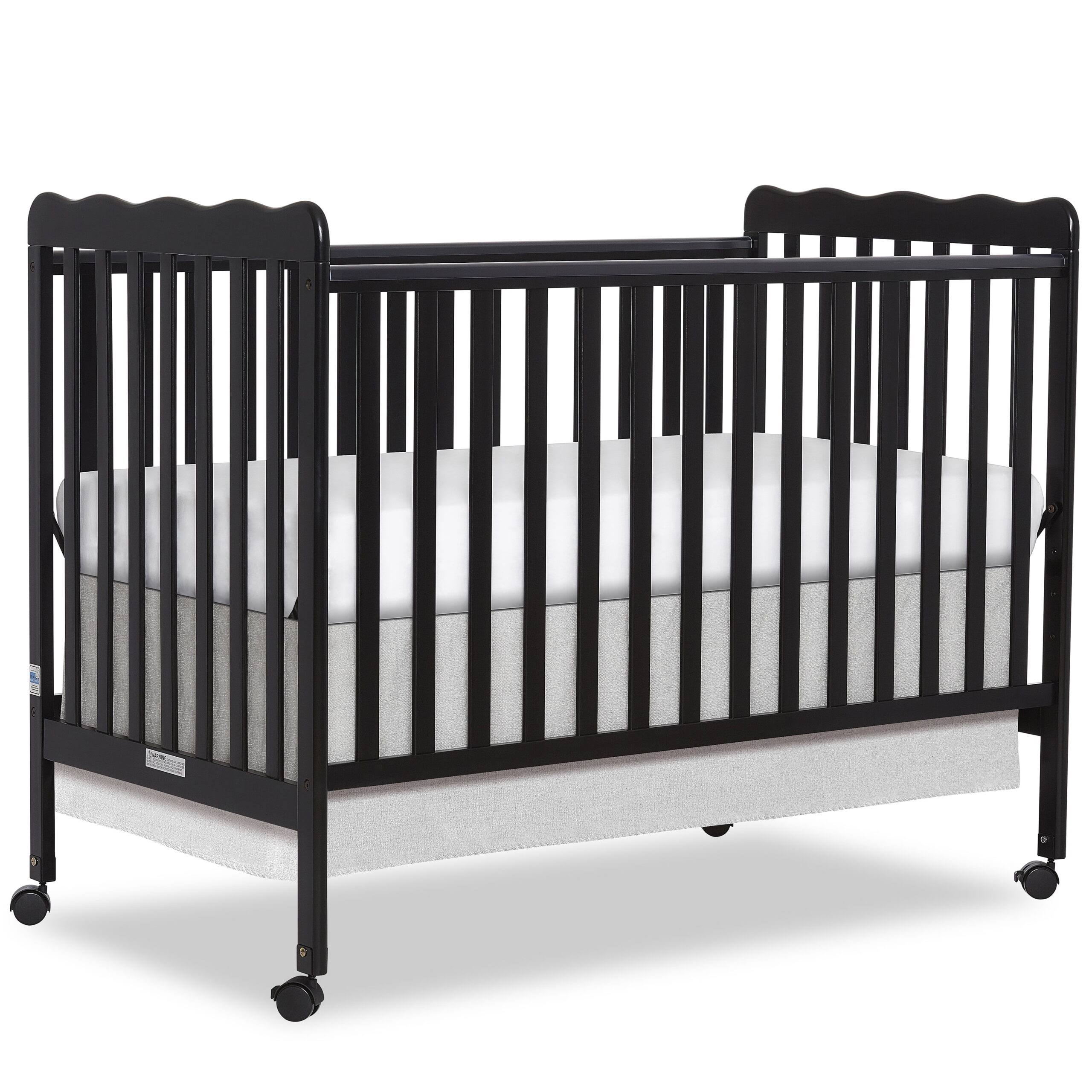 Classic 3-in-1 Convertible Crib   Black