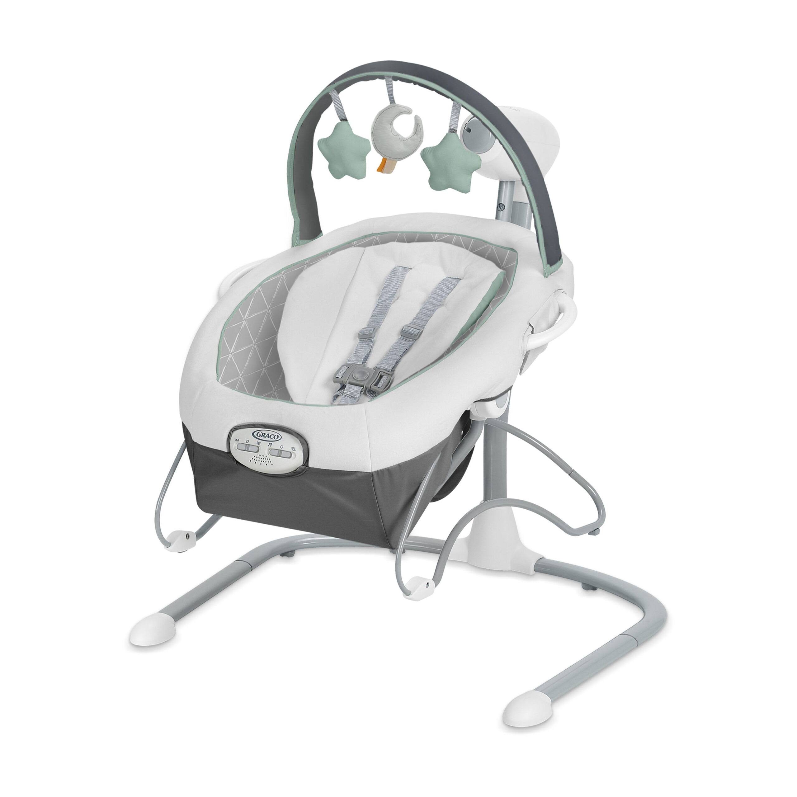 Soothe  n Sway LX Baby Swing with Portable Bouncer, Derby