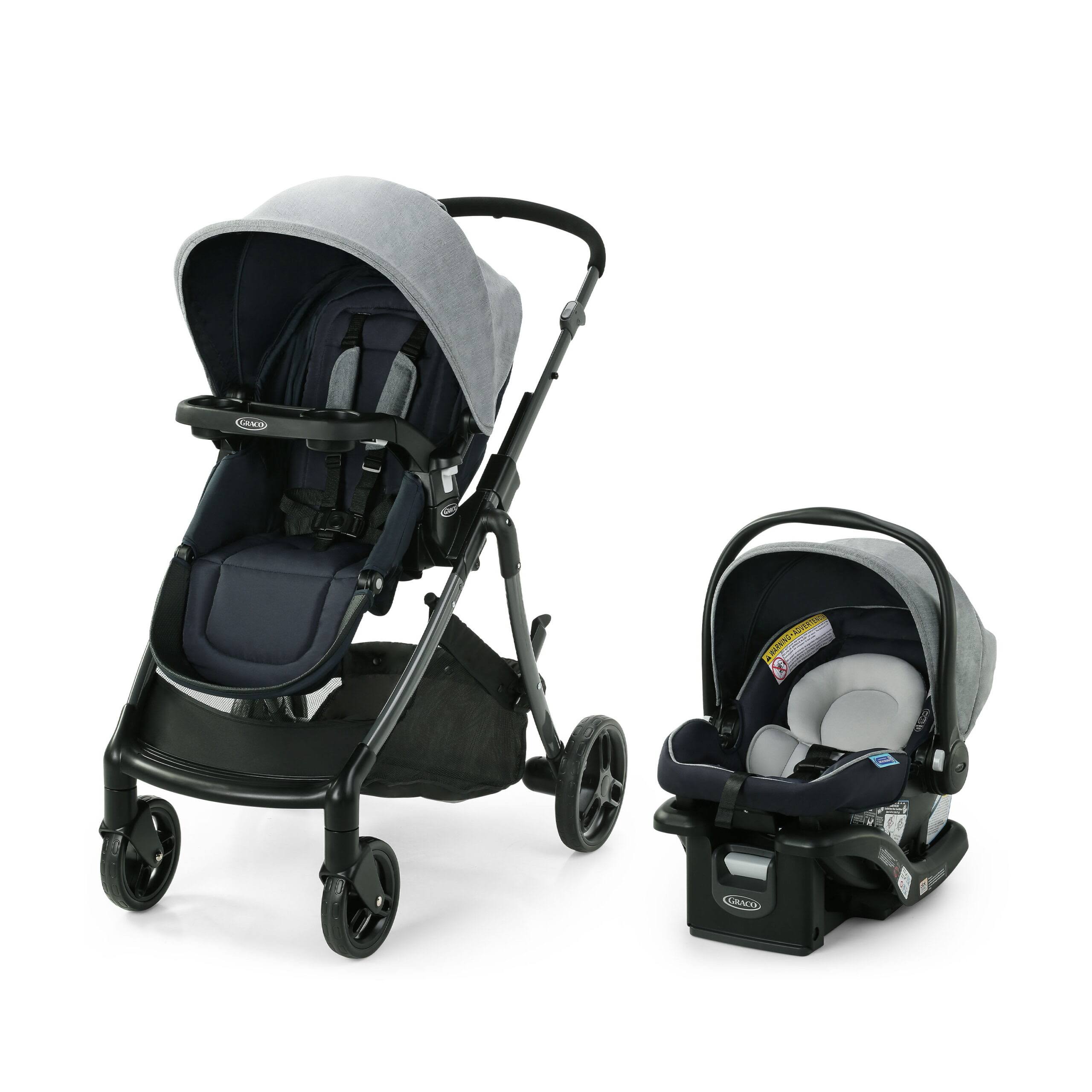 Modes Closer Travel System with SnugRide 35 Lite LX Infant Car Seat, Nash