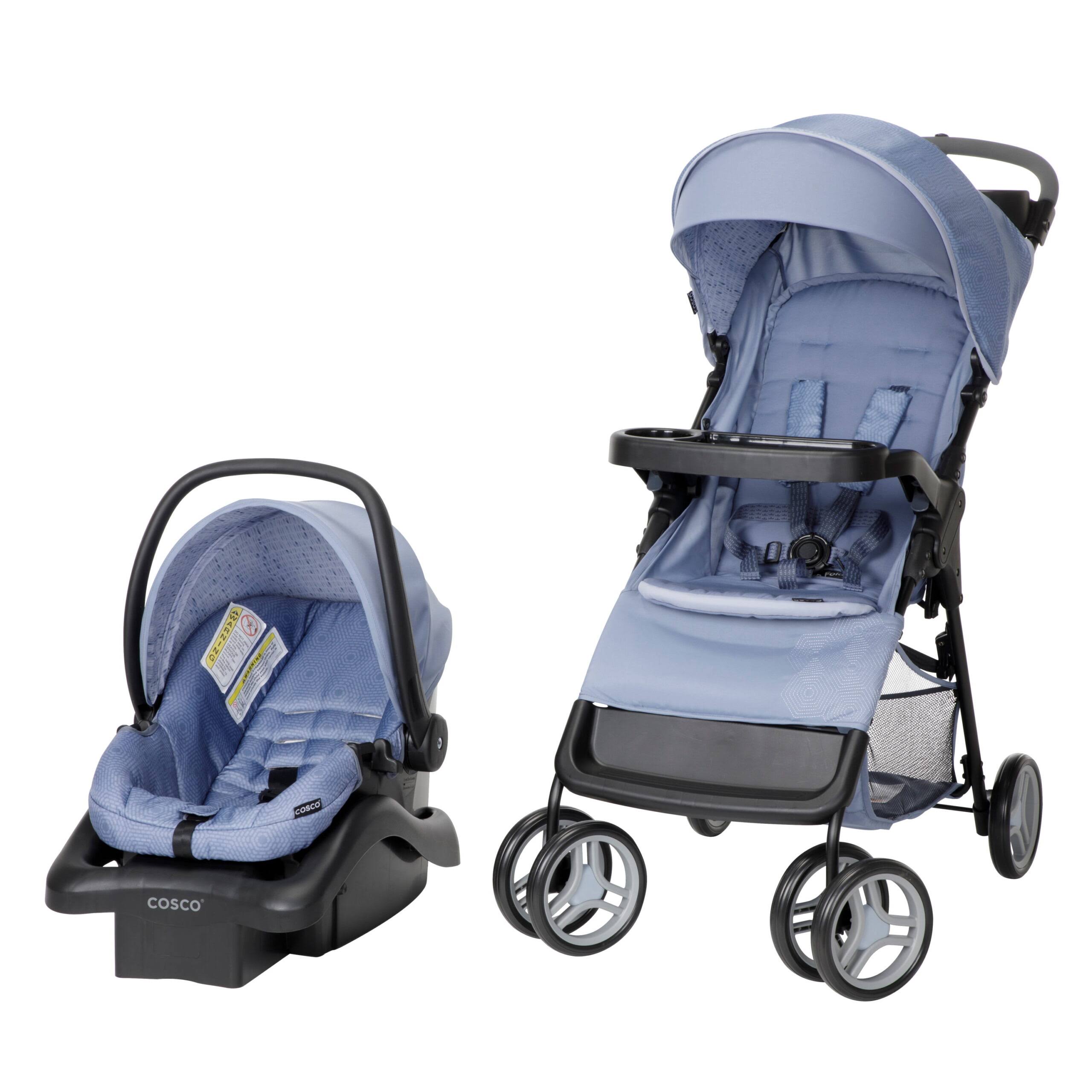 Cosco Lift   Stroll DX Travel System, Chalk Blue