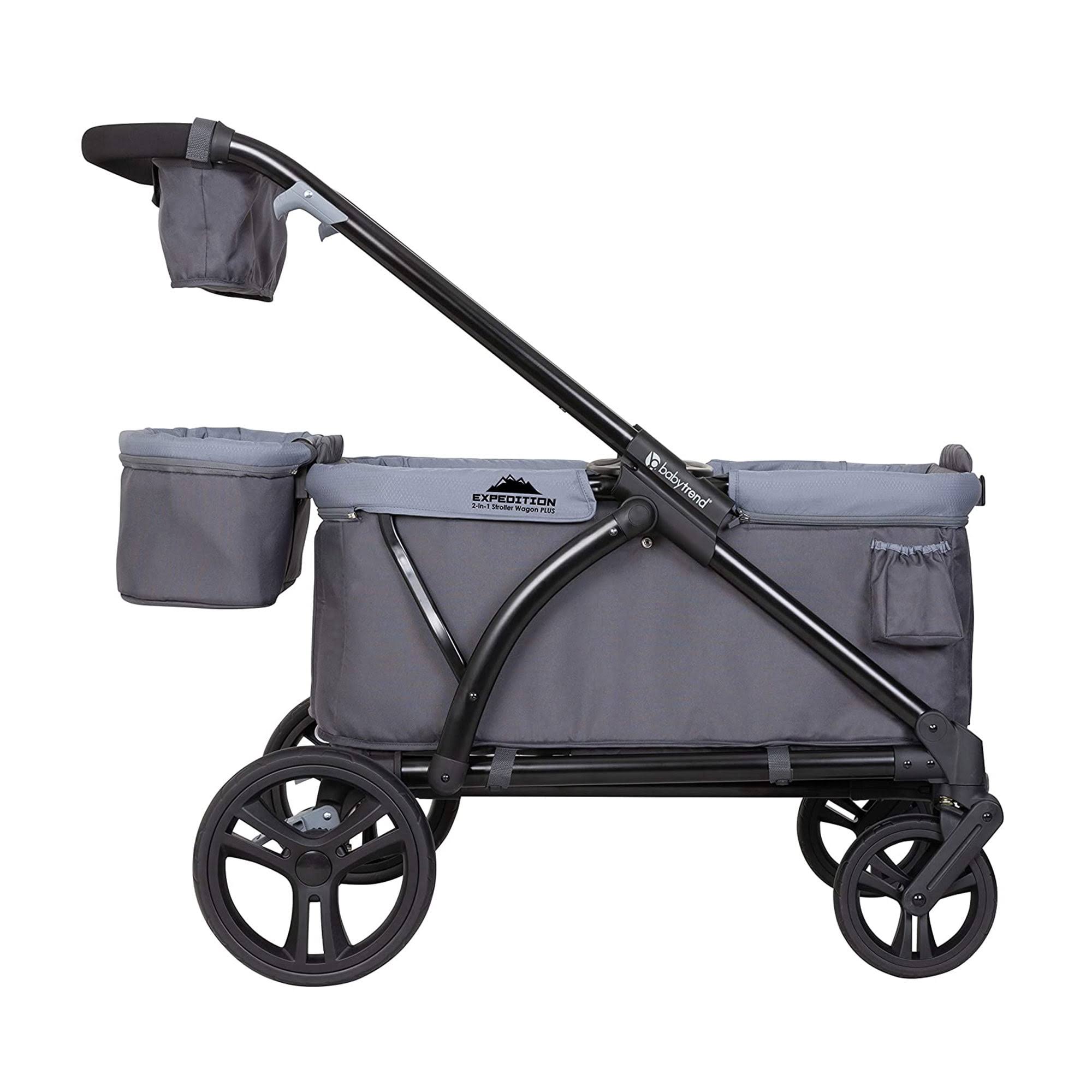 Expedition Wagon Stroller, Solid Print Gray