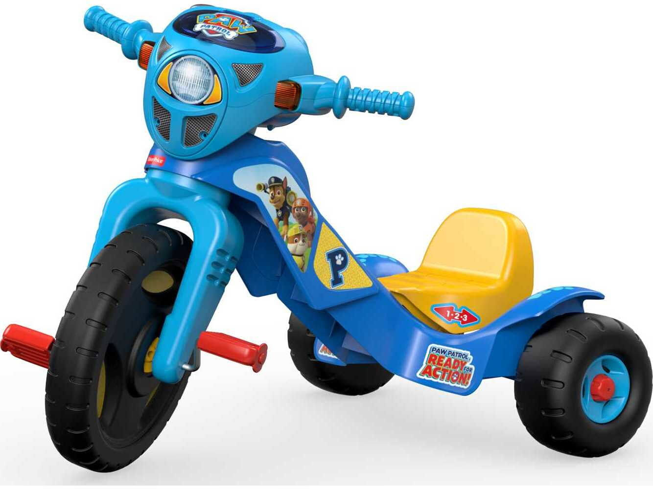 PAW Patrol Nickelodeon Lights   Sounds Trike Ride-On Vehicle