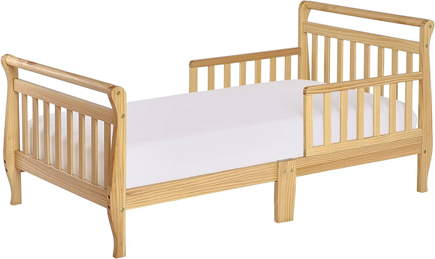Classic Sleigh Toddler Bed, Natural