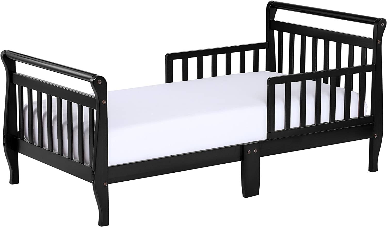 Classic Sleigh Toddler Bed, Black