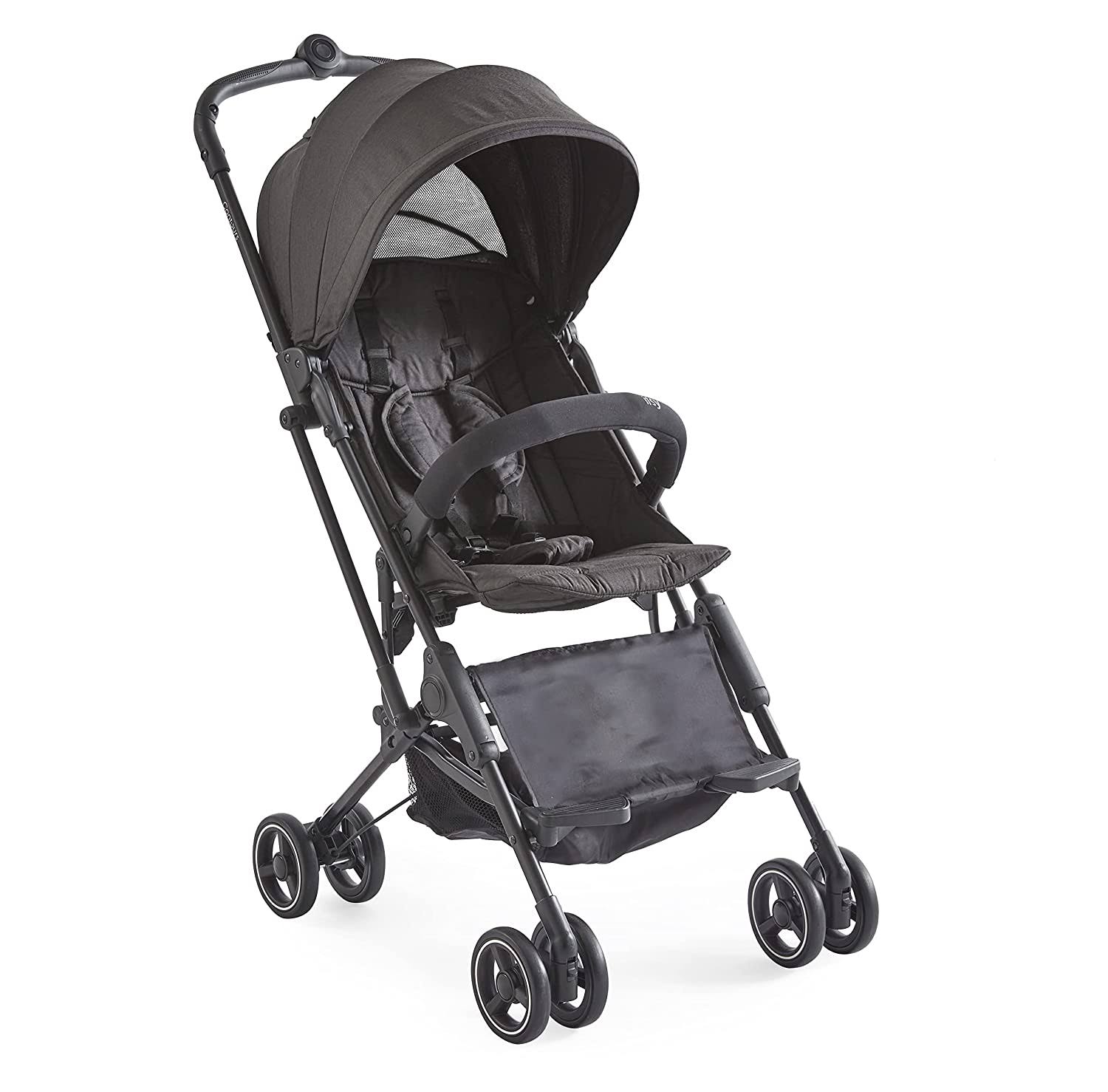 Contours   Itsy  Ultra-Sturdy Compact Lightweight Travel Stroller   Black
