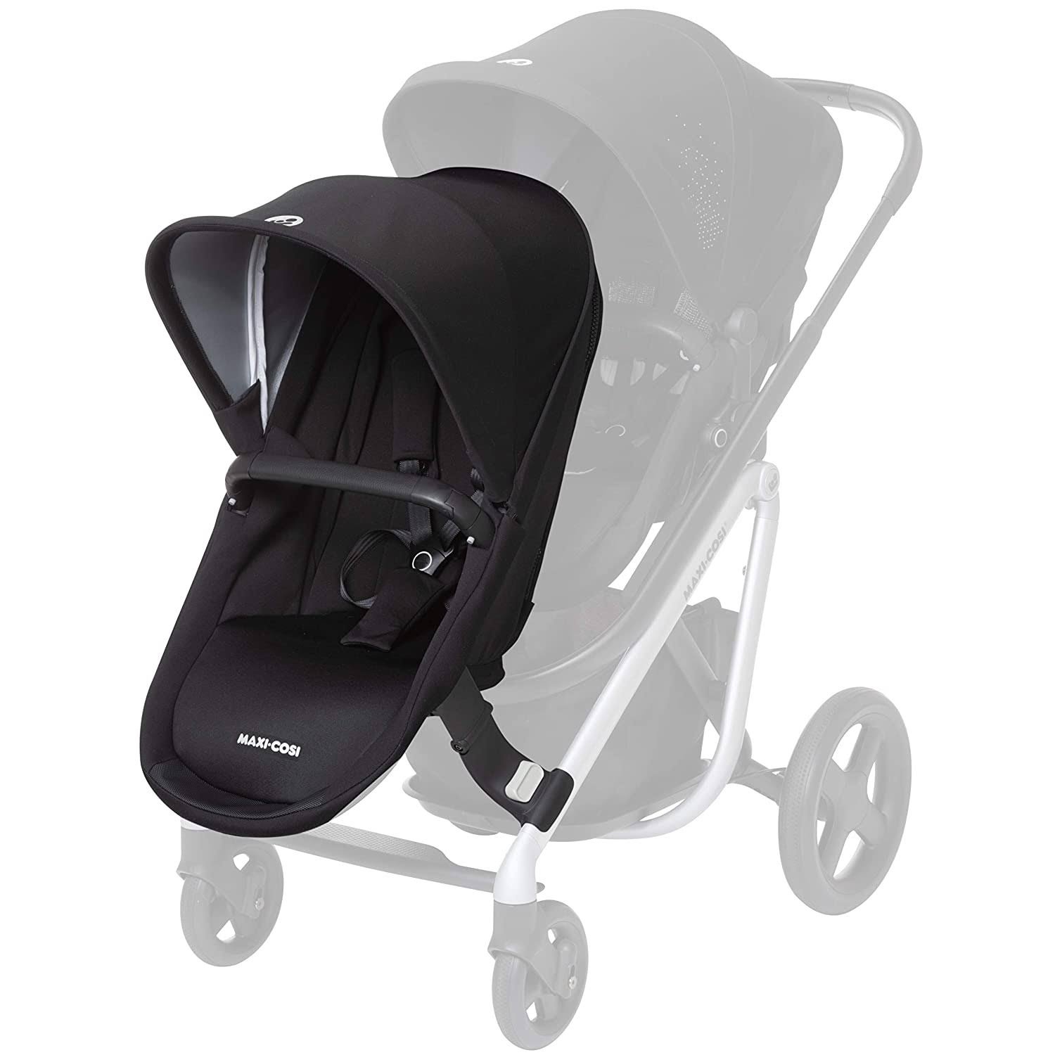 Lila Modular Stroller Duo Seat Kit, Nomad Black, One Size