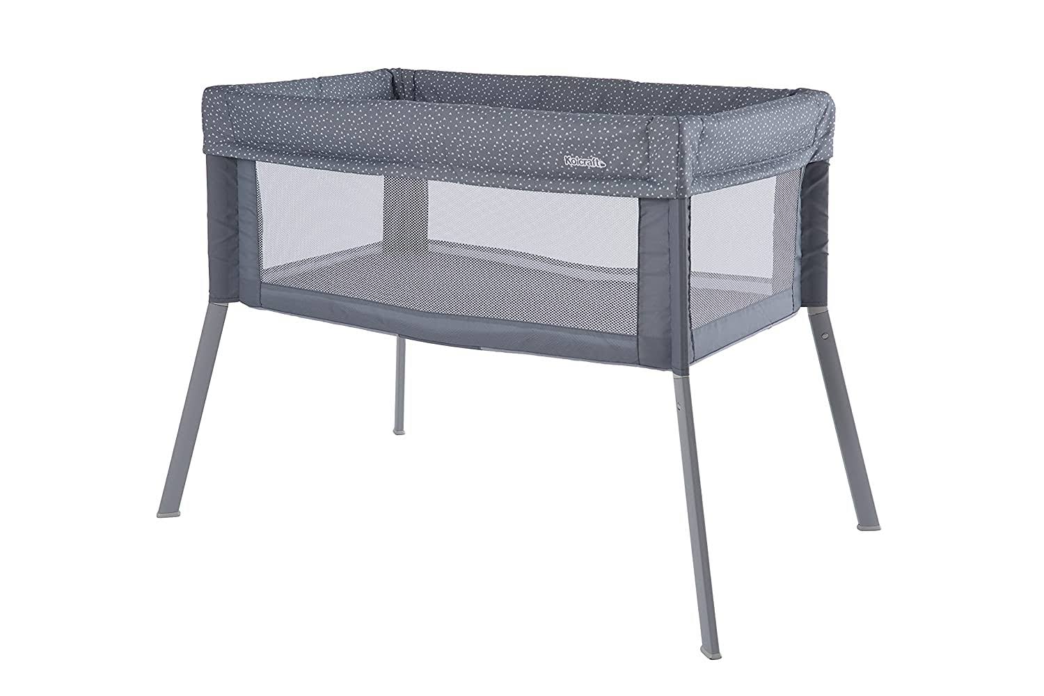 Kolcraft   Healthy Lite   Portable Travel Infant and Baby Bassinet   Grey